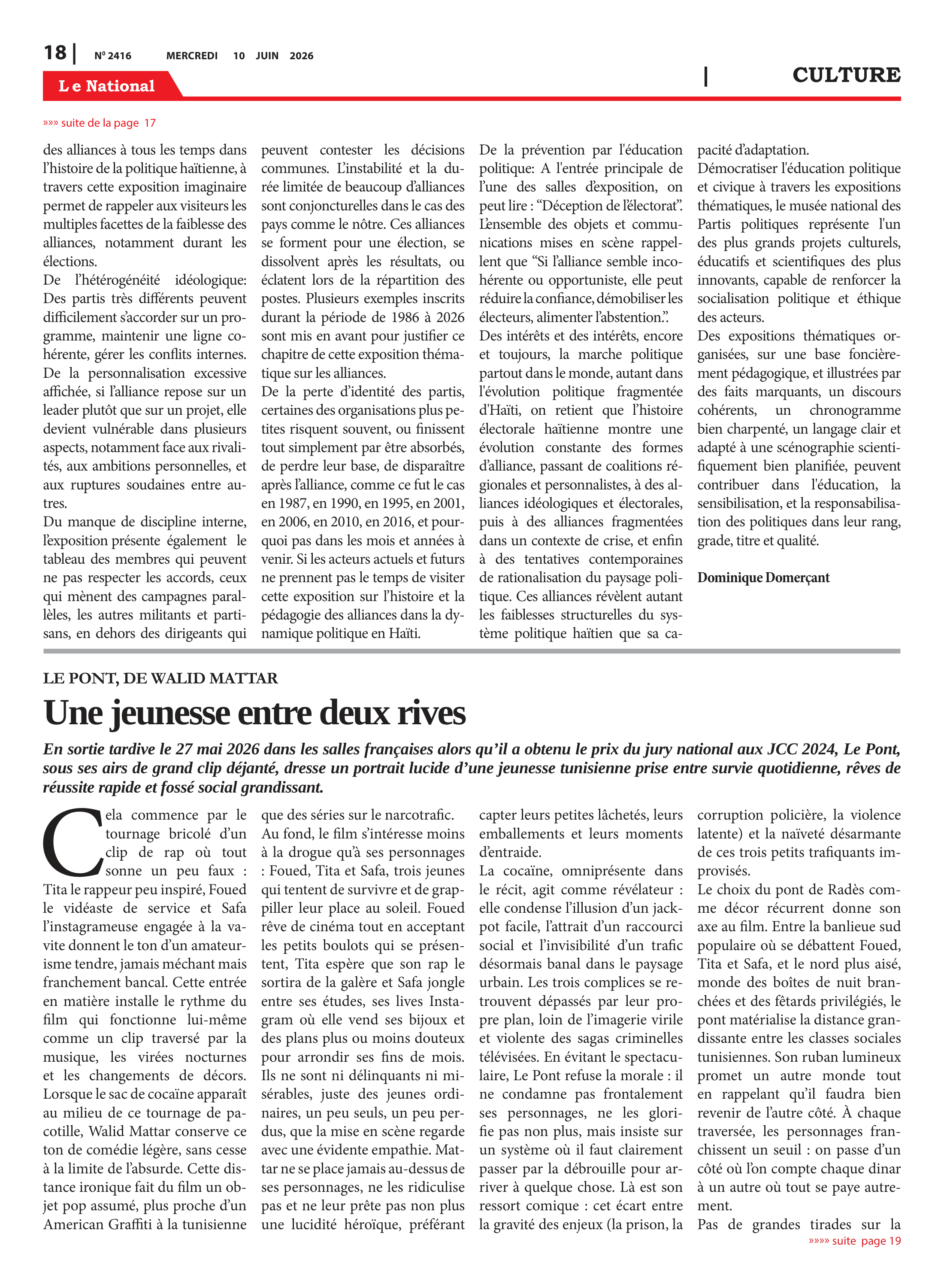 Page 18 de l'édition 2416