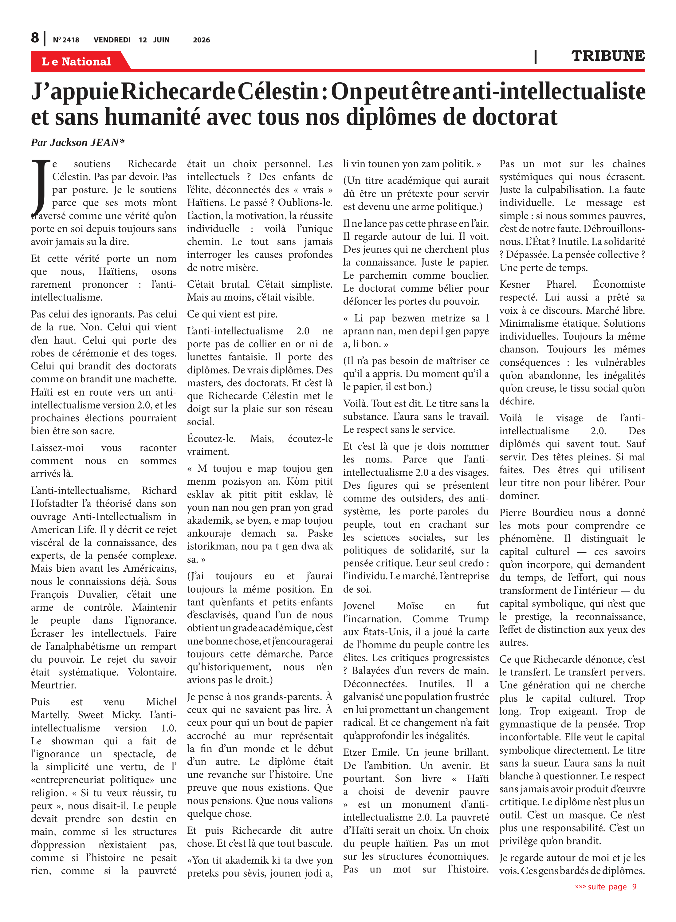 Page 8 de l'édition 2418