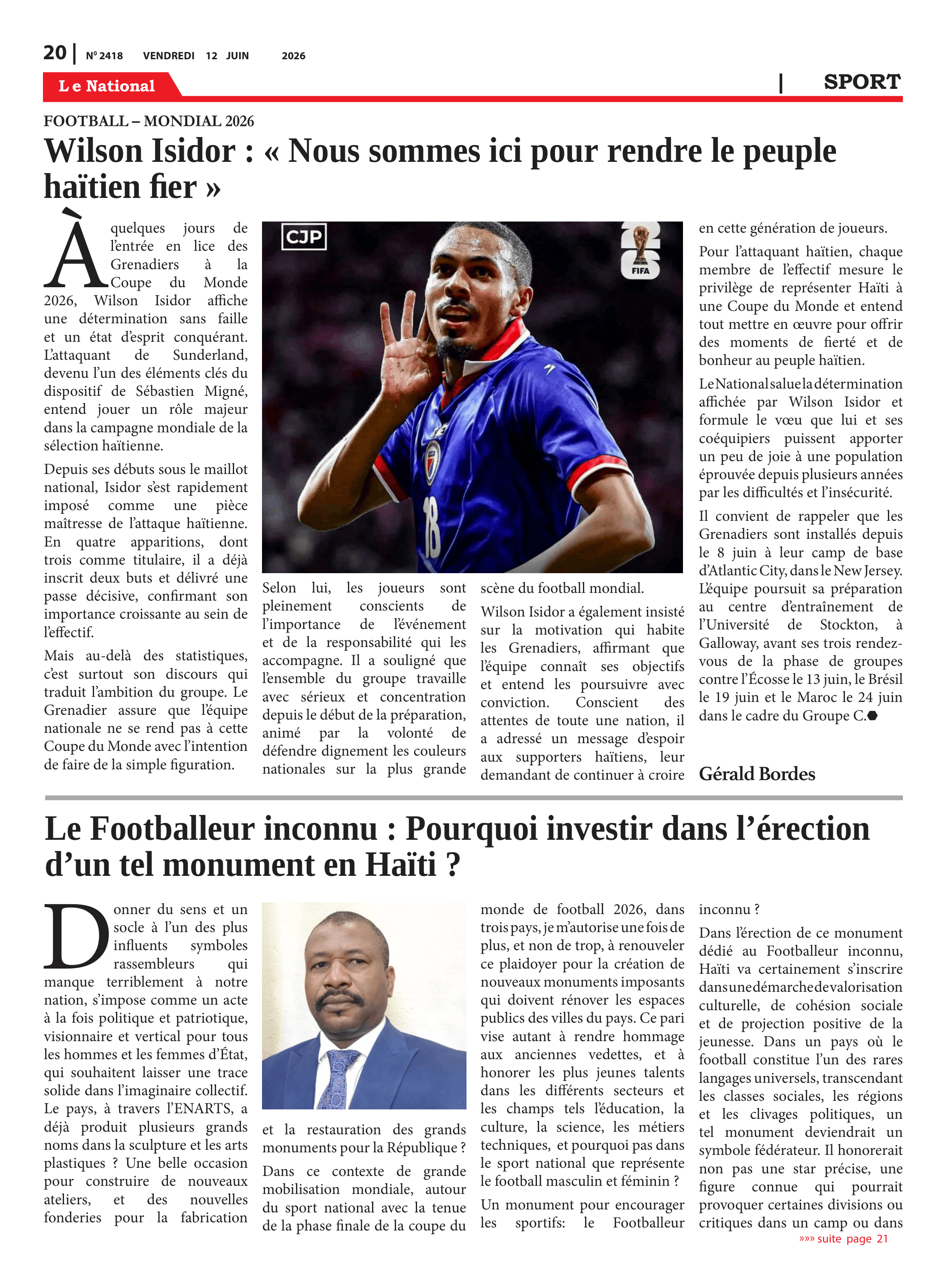 Page 20 de l'édition 2418