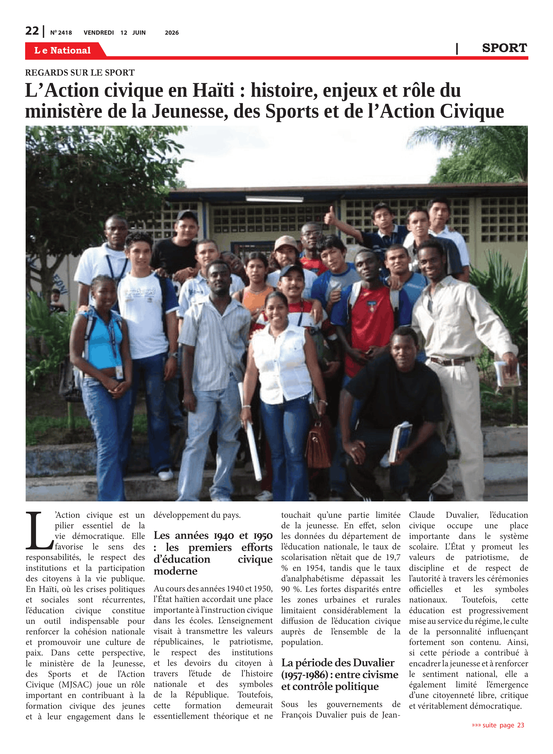 Page 22 de l'édition 2418