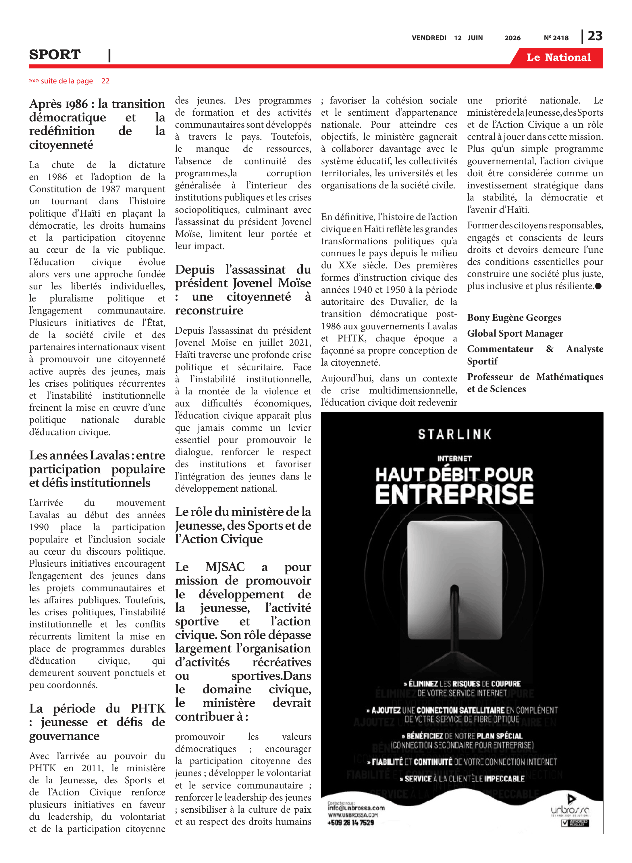 Page 23 de l'édition 2418