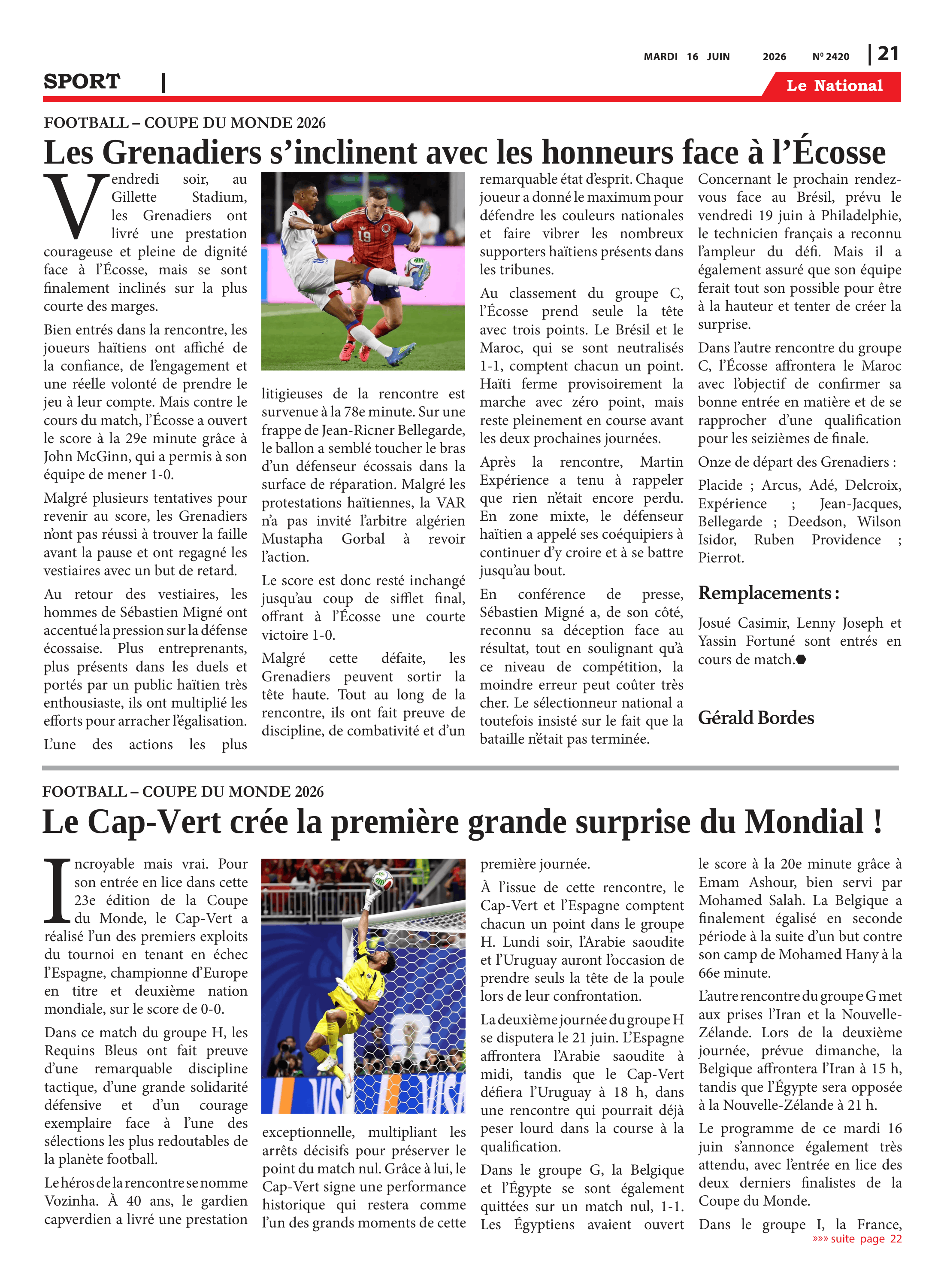 Page 21 de l'édition 2420
