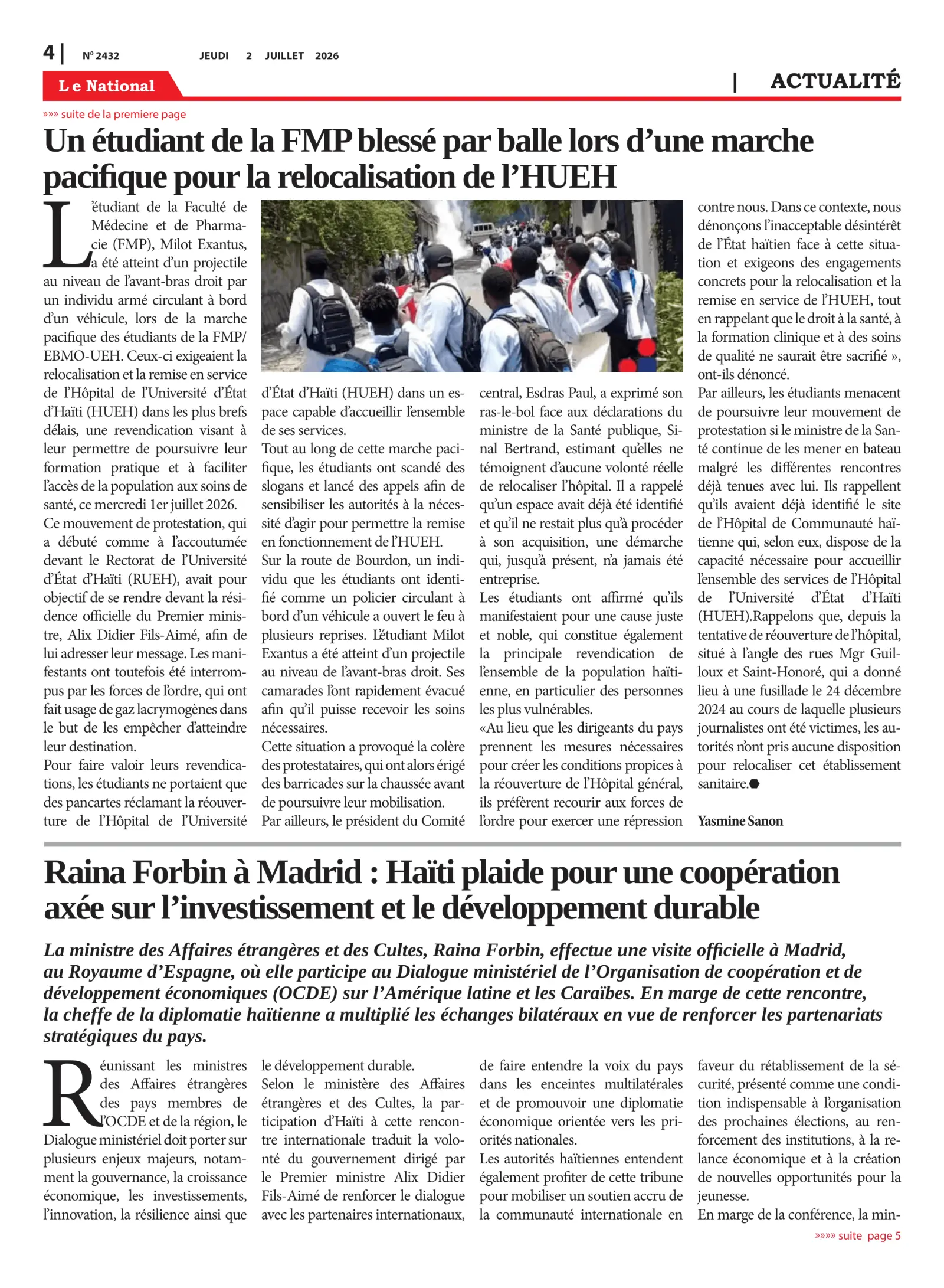 Page 4 de l'édition 2432