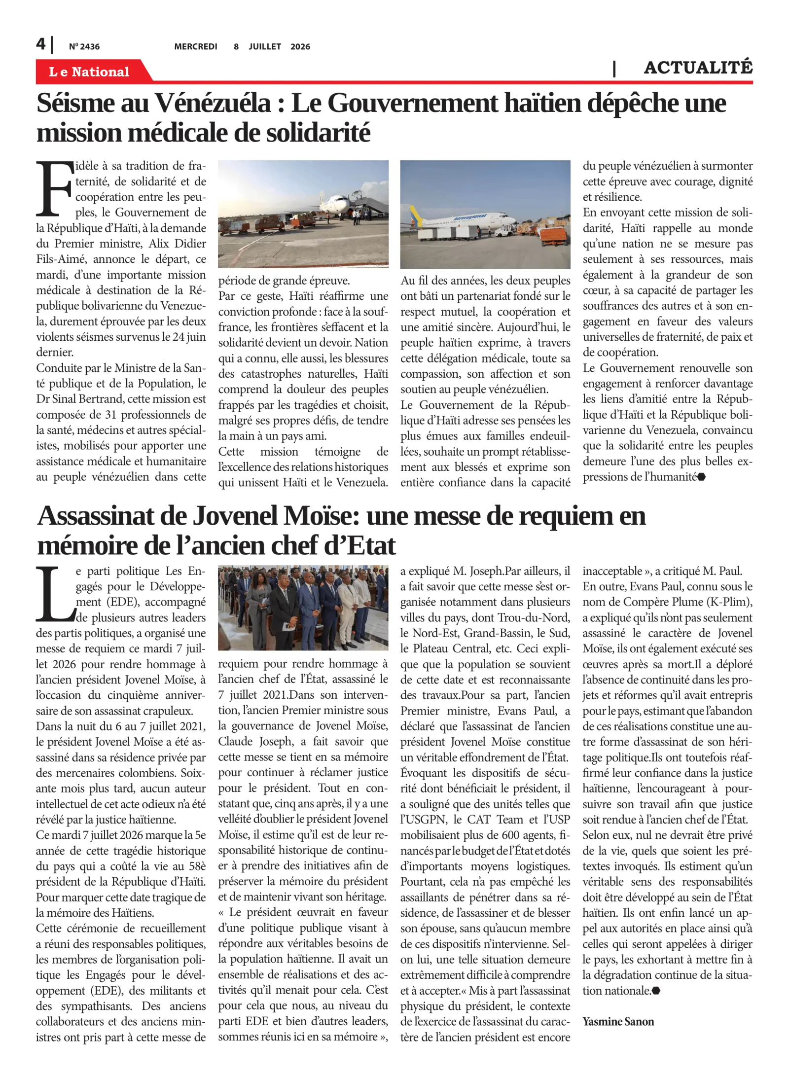 Page 4 de l'édition 2436