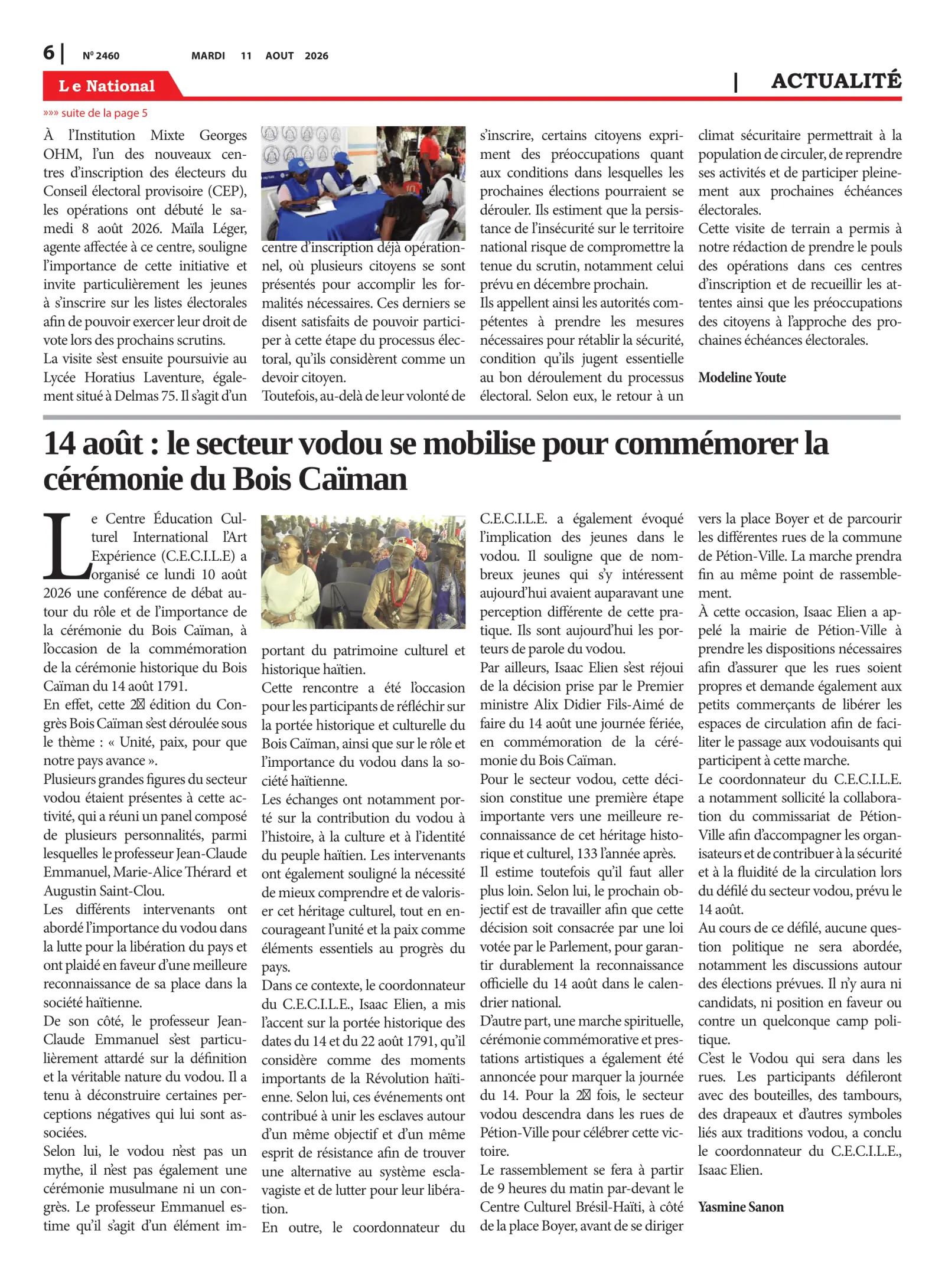 Page 6 de l'édition 2460