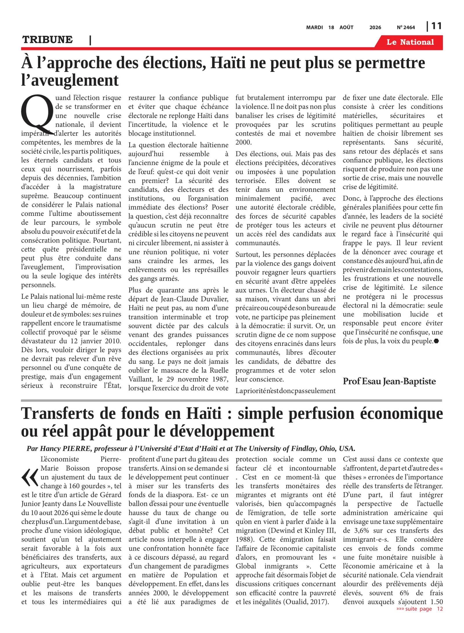 Page 11 de l'édition 2464