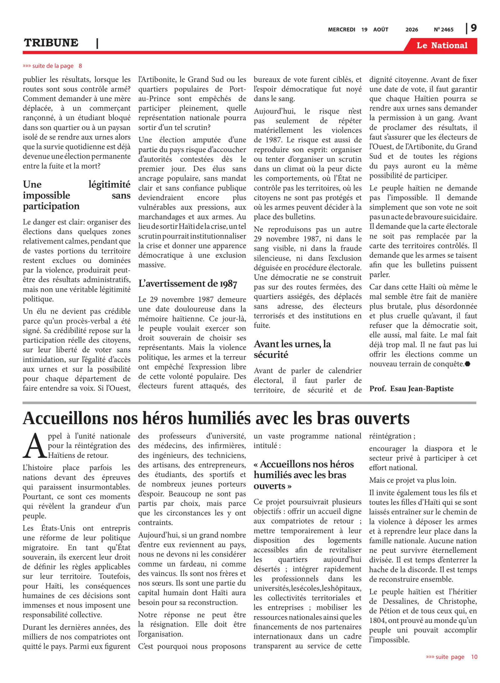 Page 9 de l'édition 2465
