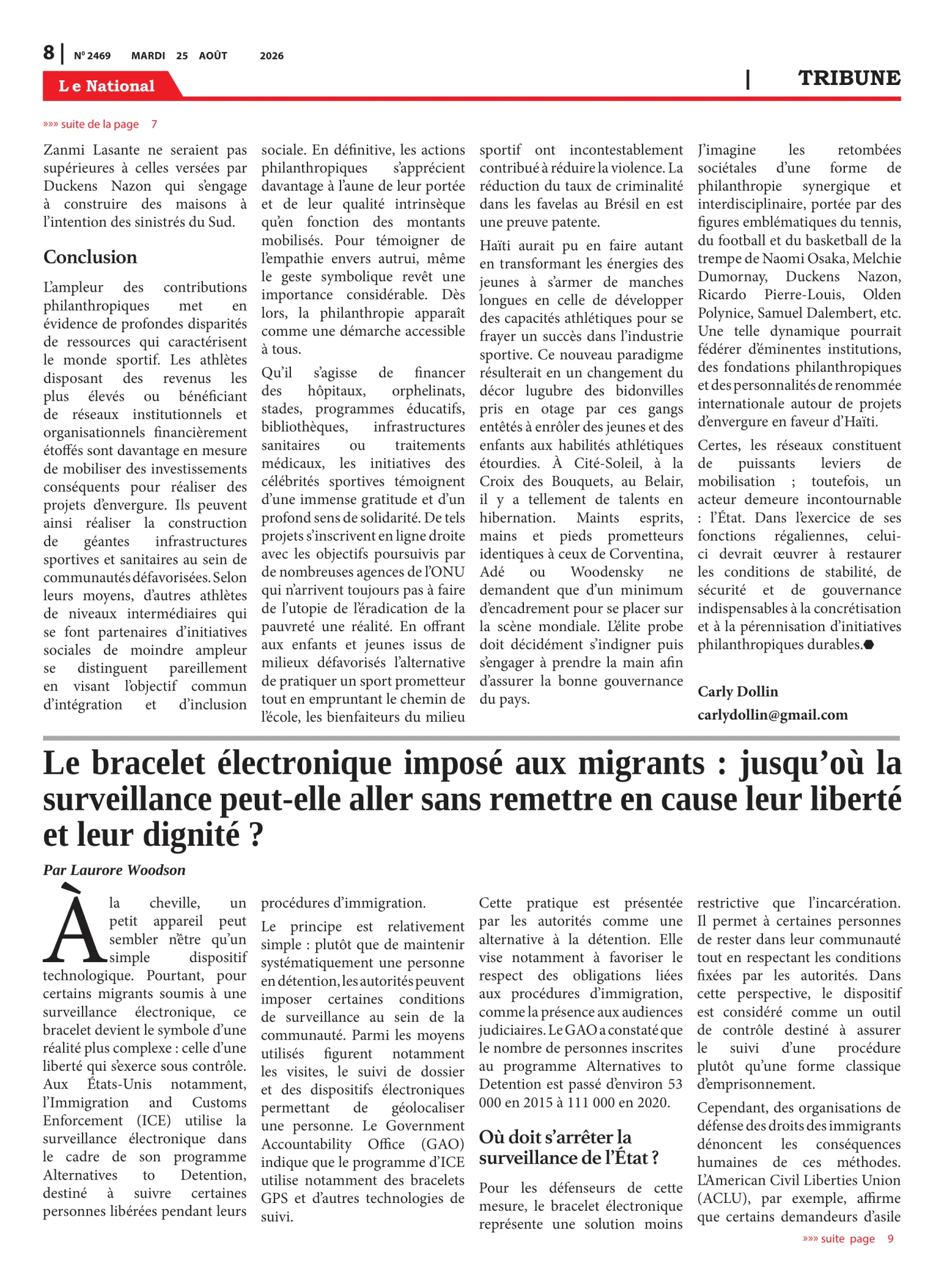 Page 8 de l'édition 2469