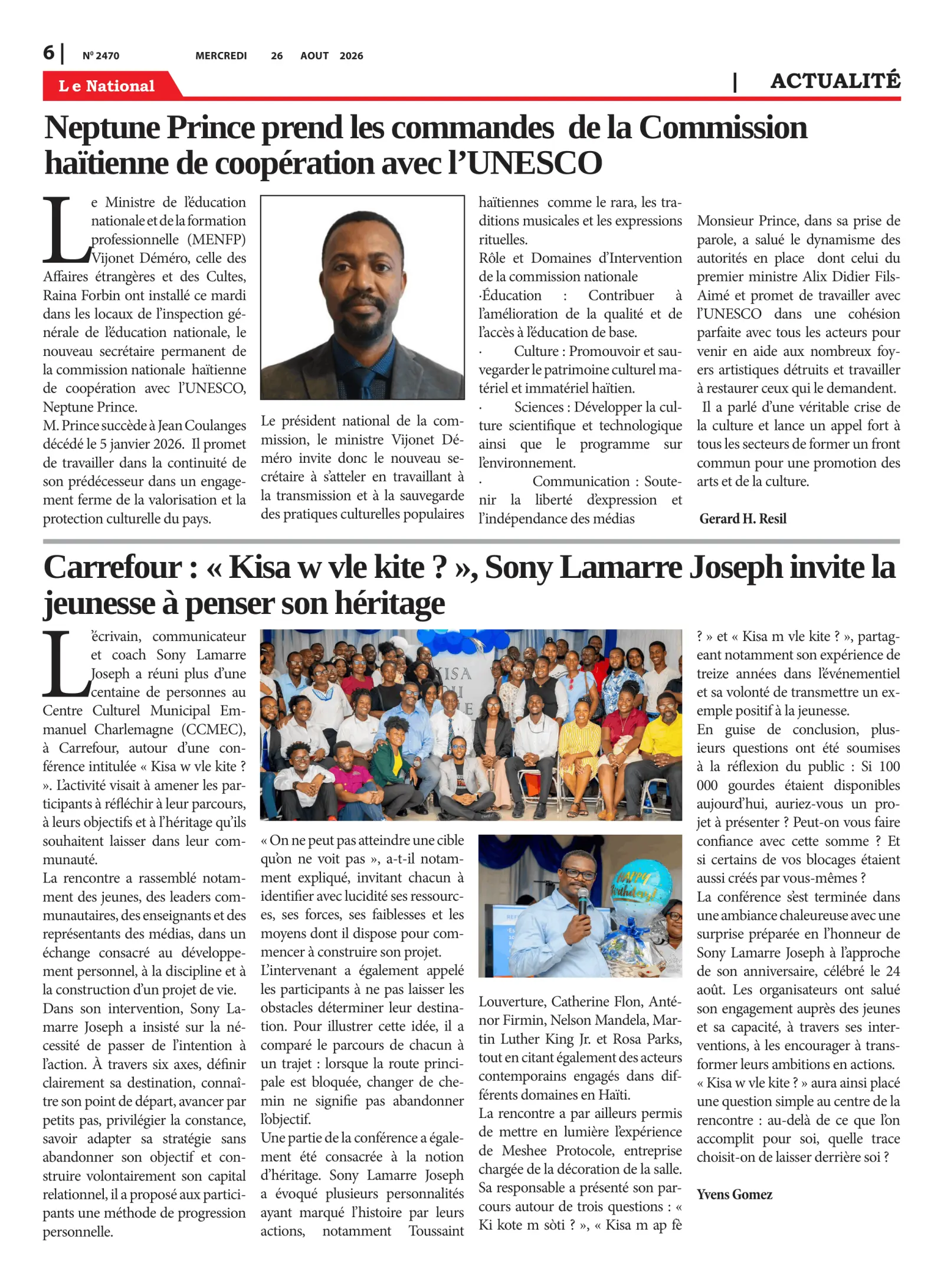 Page 6 de l'édition 2470