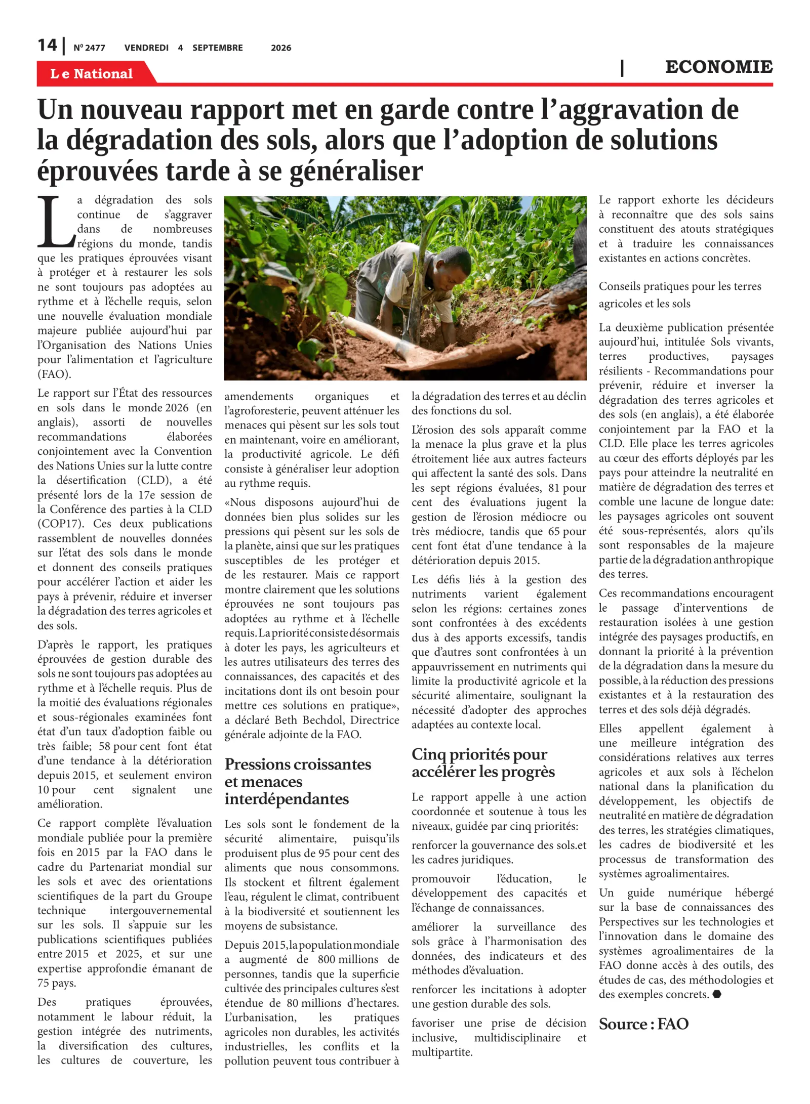 Page 14 de l'édition 2477