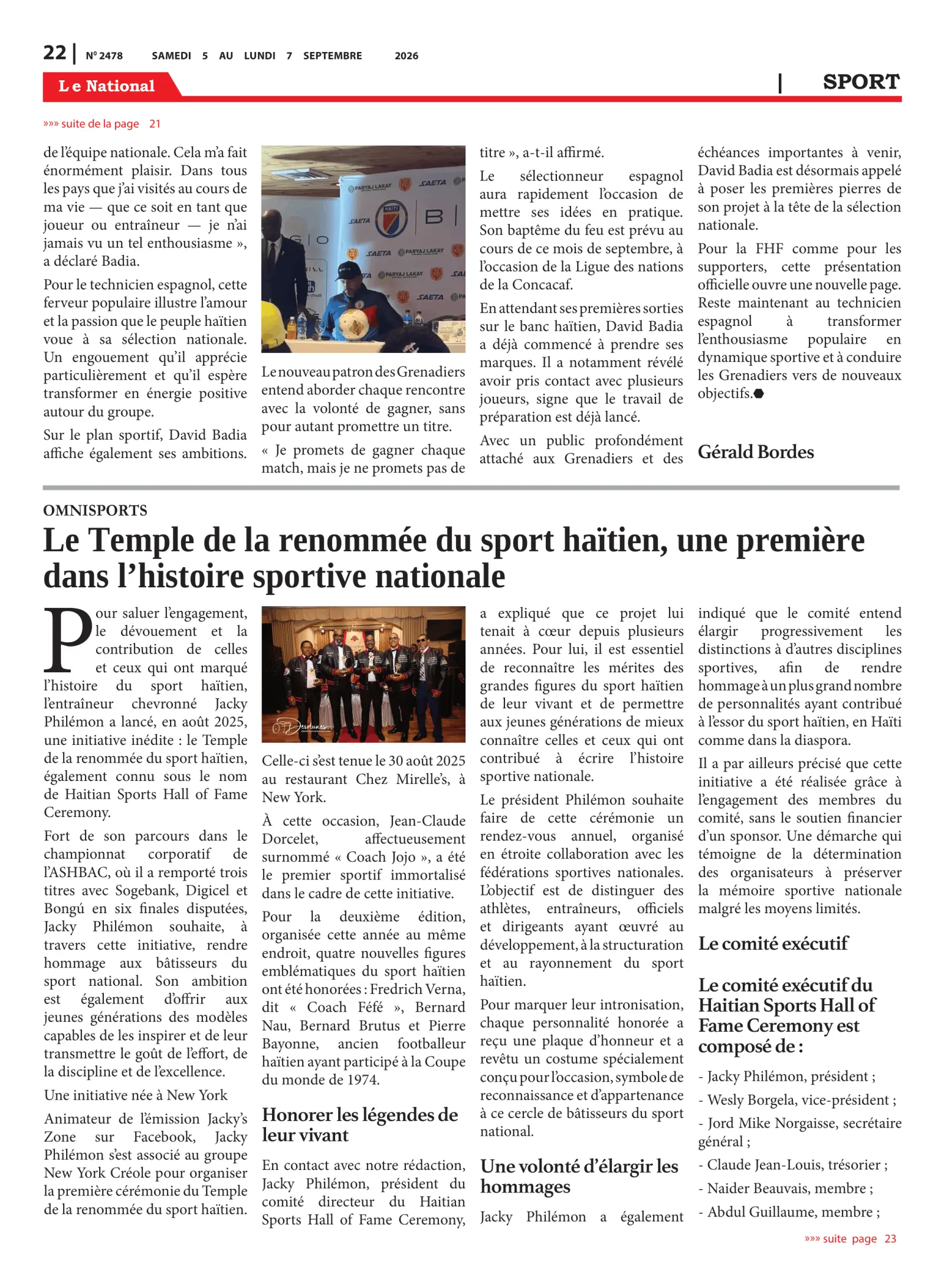 Page 22 de l'édition 2478