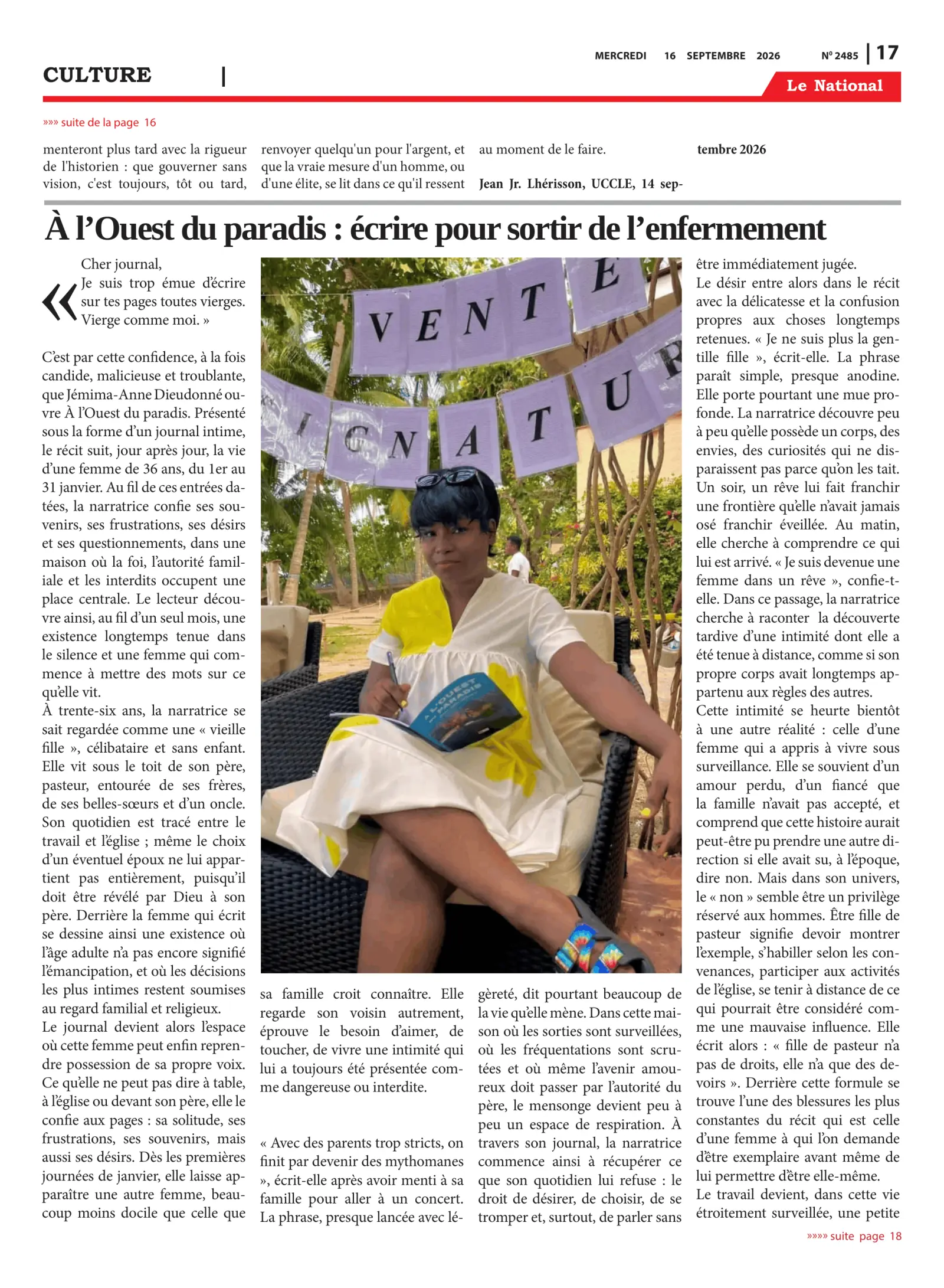 Page 17 de l'édition 2485