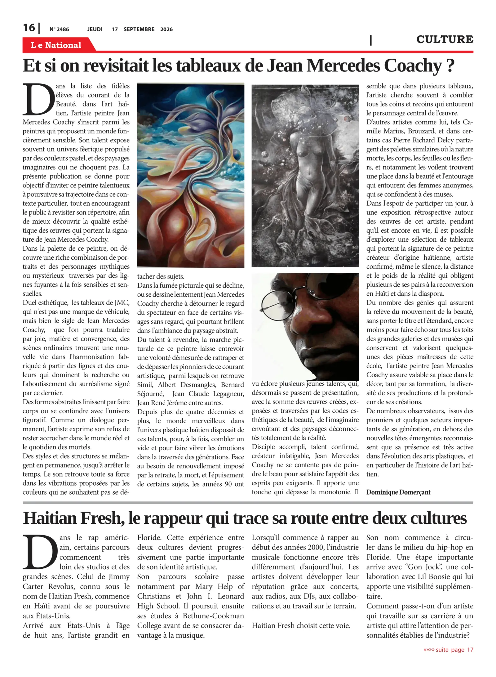 Page 16 de l'édition 2486