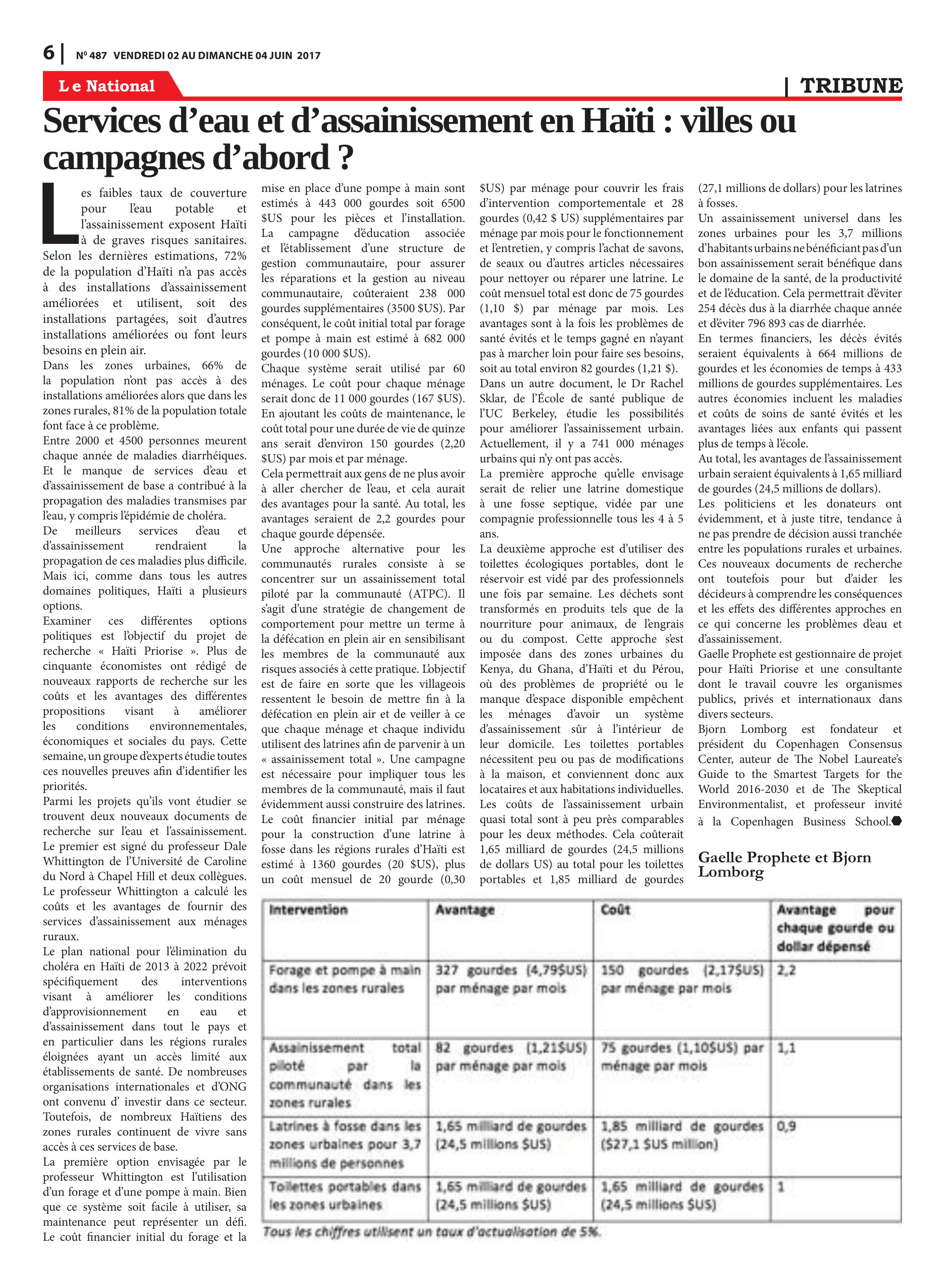 Page 6 de l'édition 487