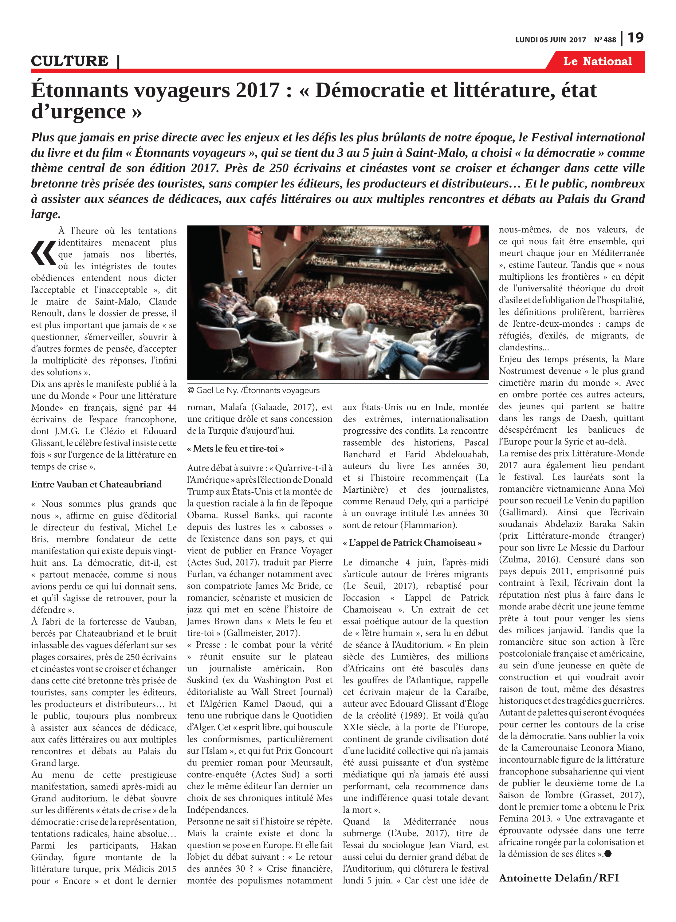 Page 19 de l'édition 488