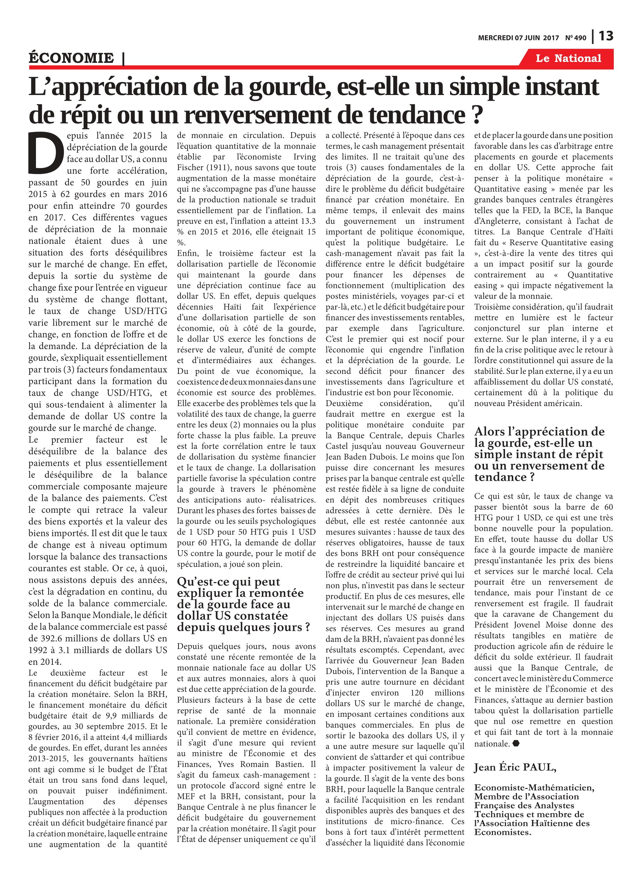Page 13 de l'édition 490