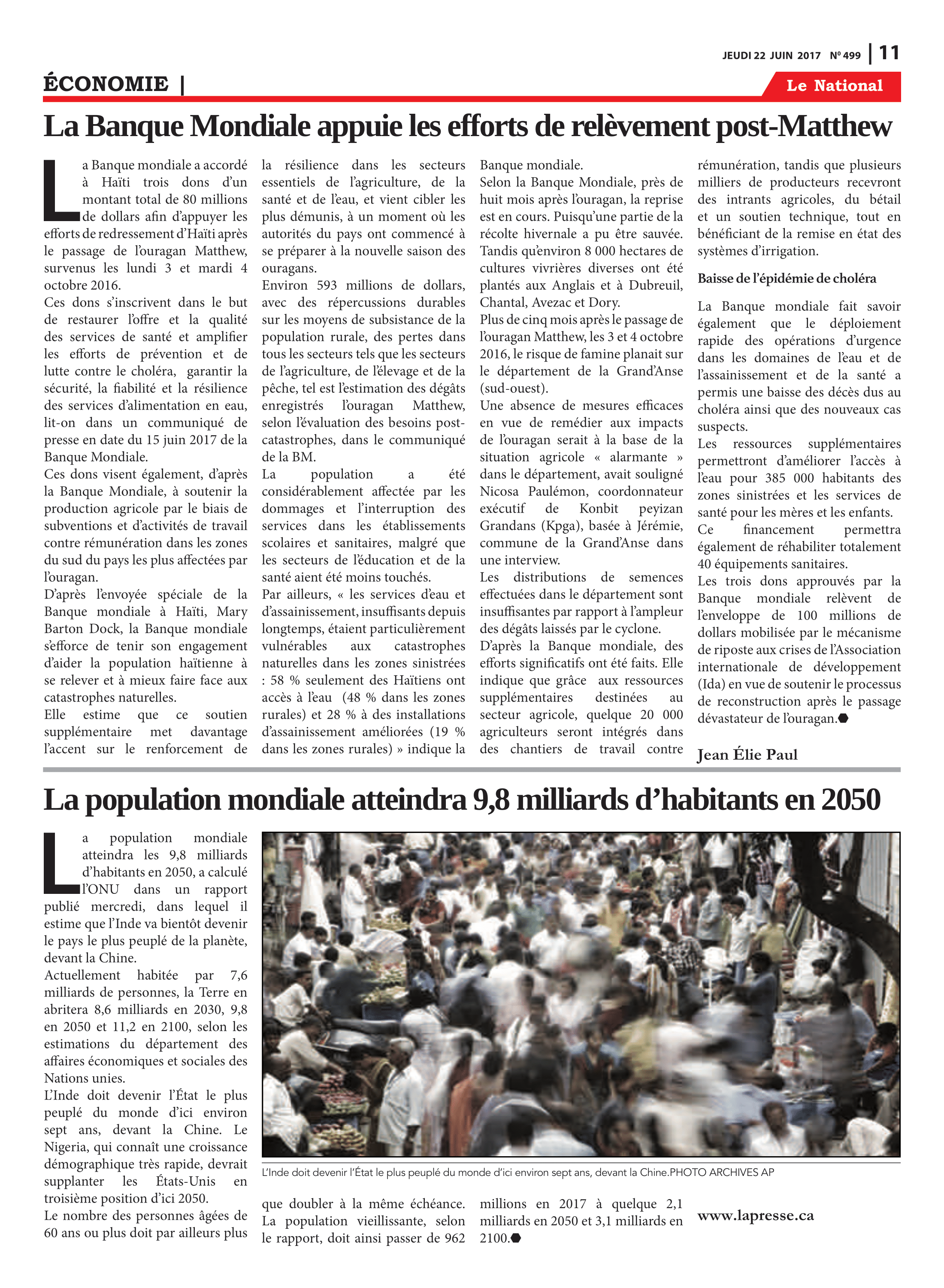 Page 11 de l'édition 499