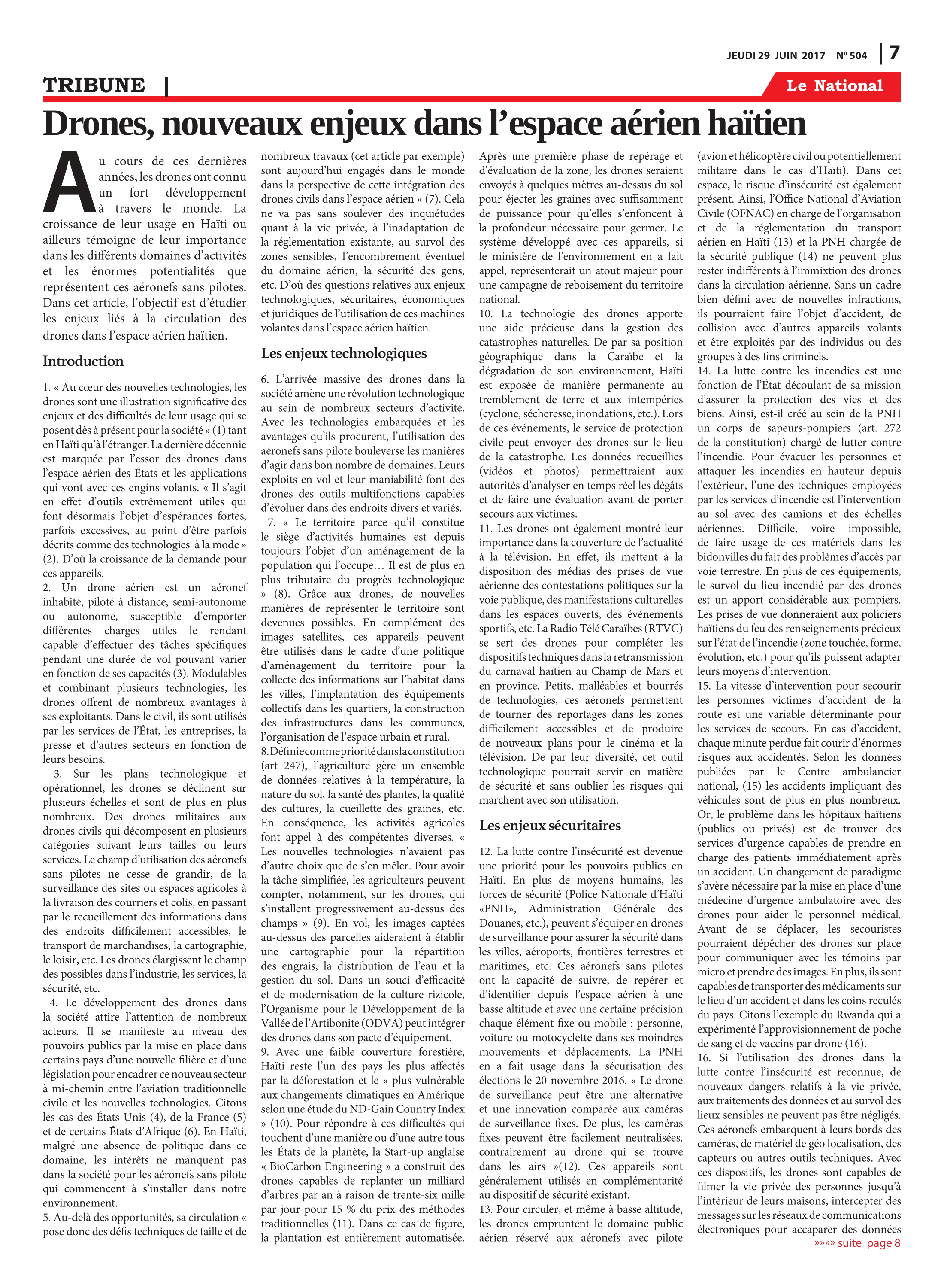 Page 7 de l'édition 504