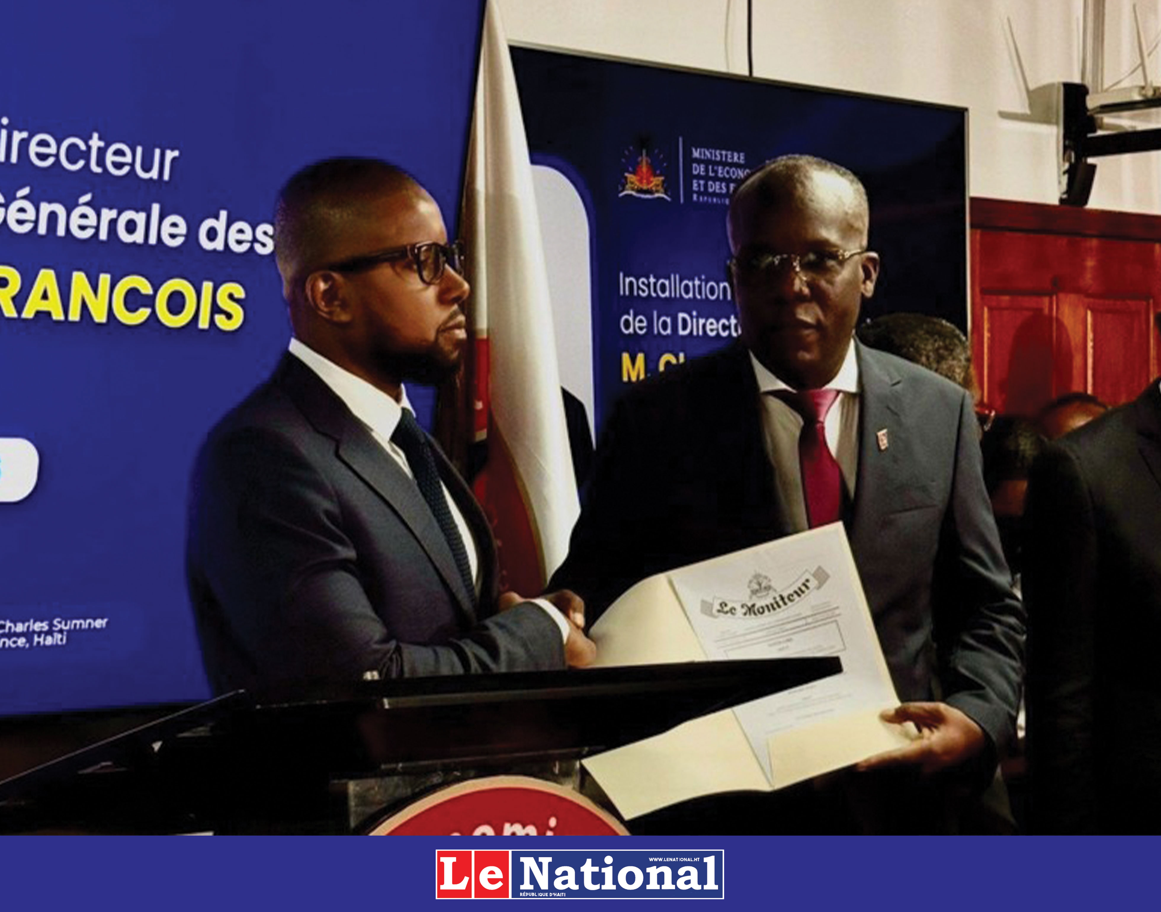  Chesnel François, nouveau Directeur général de la Direction Générale des Impôt...