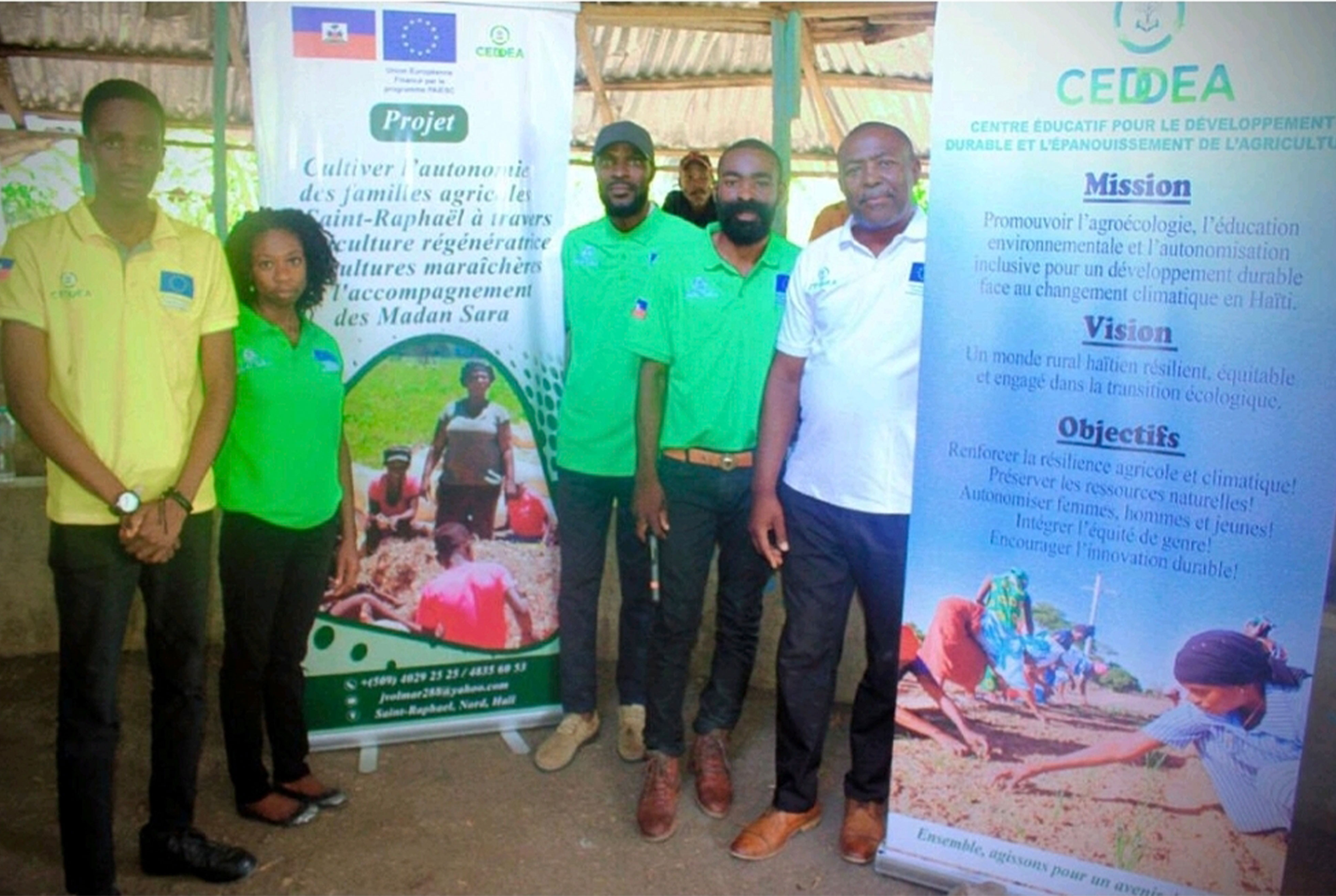  Le CEDDEA lance son projet visant l’autonomisation des familles agricoles de Saint-...