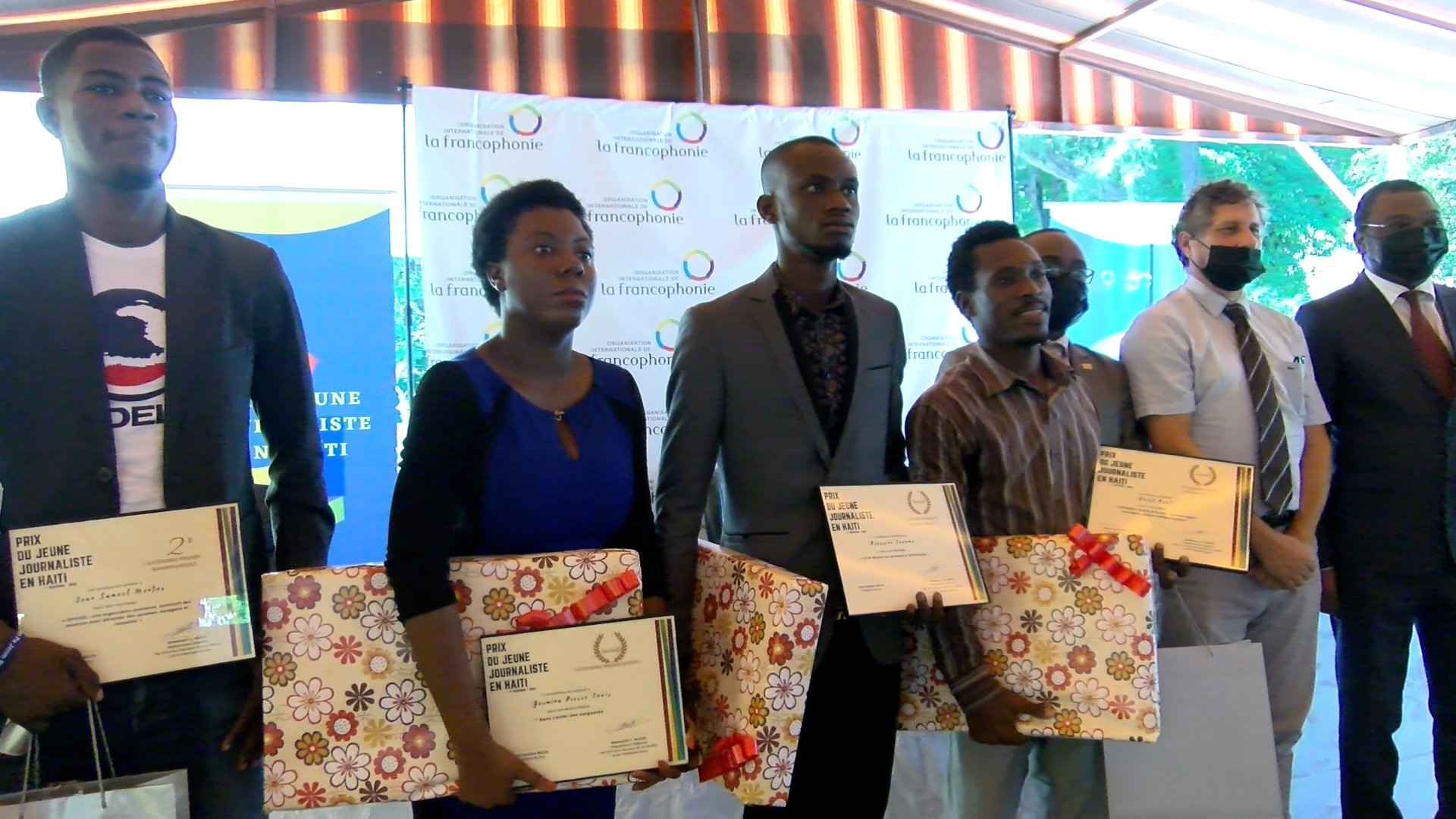 Remise des prix de la 7e édition du concours « Prix  jeune journaliste en Haïti »
