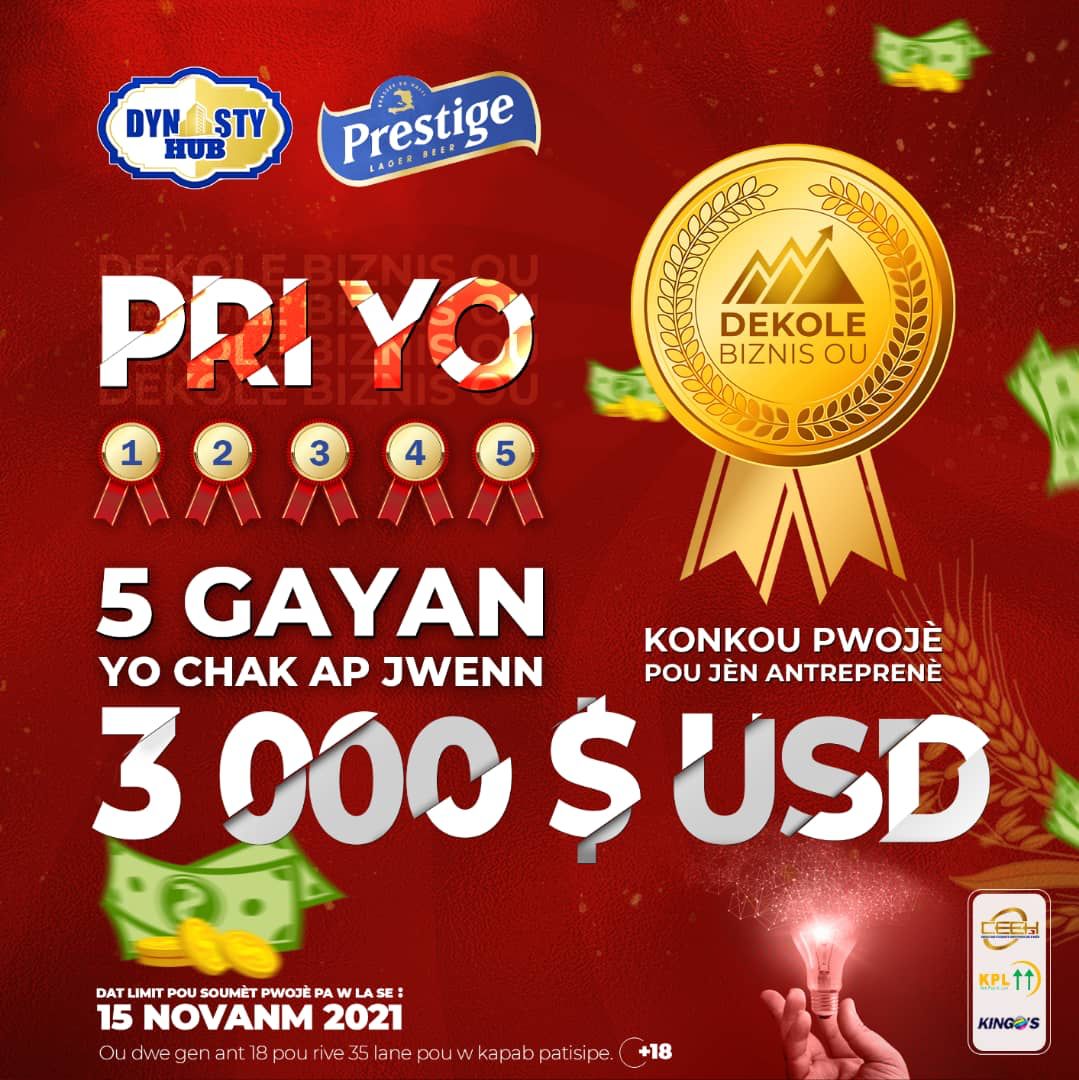 « Dekole Biznis ou », un concours pour les jeunes entrepreneurs