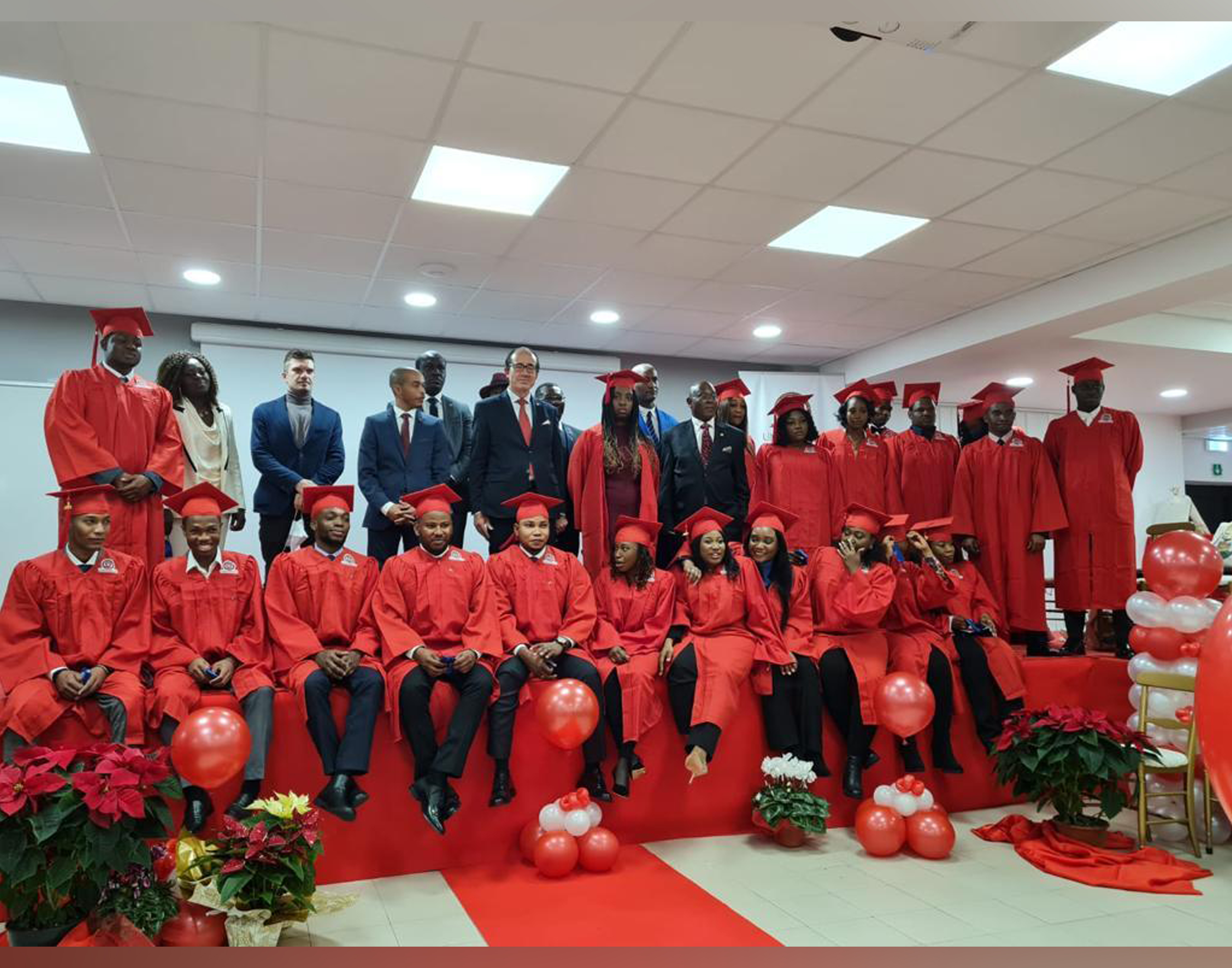 Collation de diplômes des boursiers haïtiens en Italie