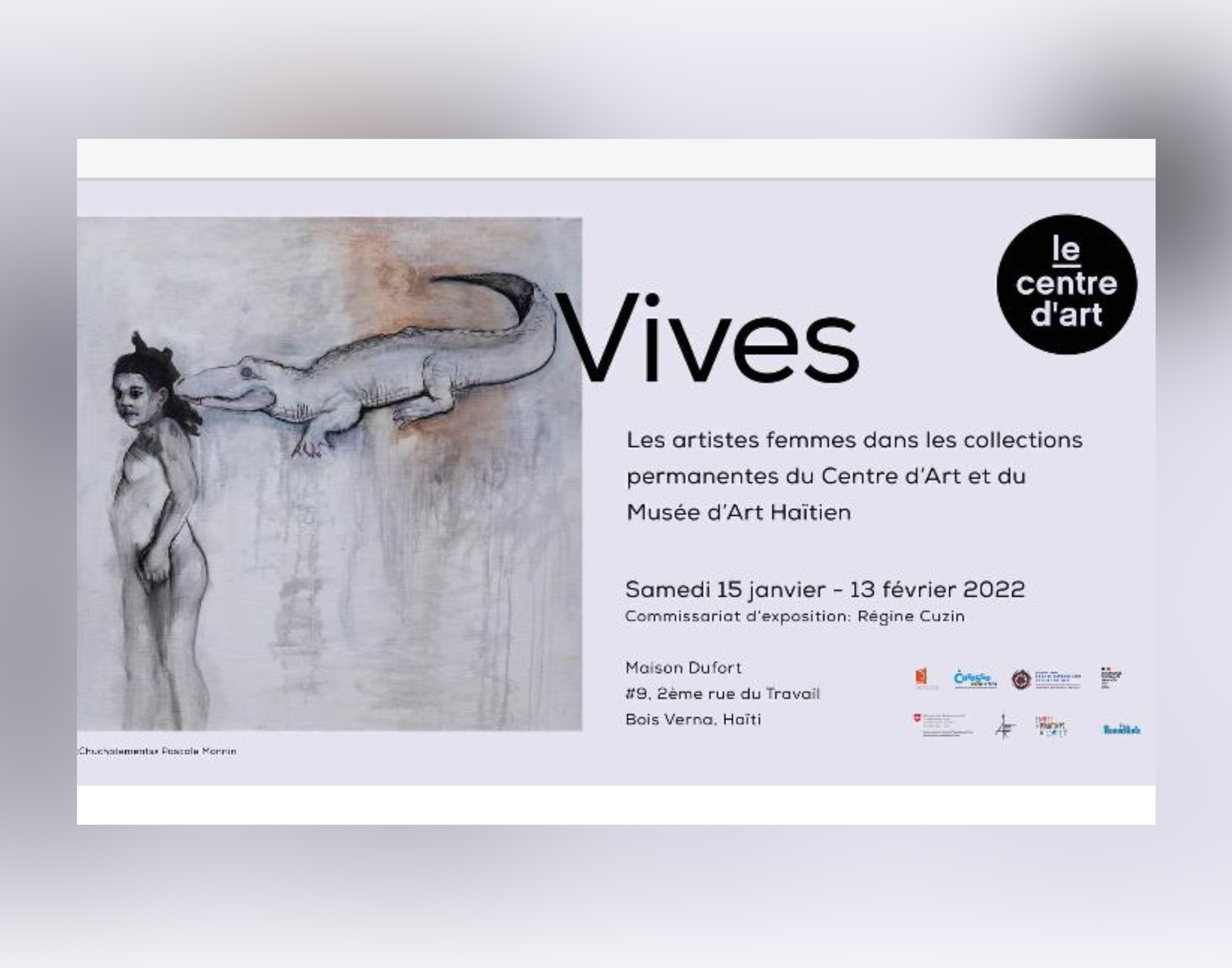 L'exposition «Vives », dédiée aux femmes artistes haïtiennes, est accrochée à la maison Dufort