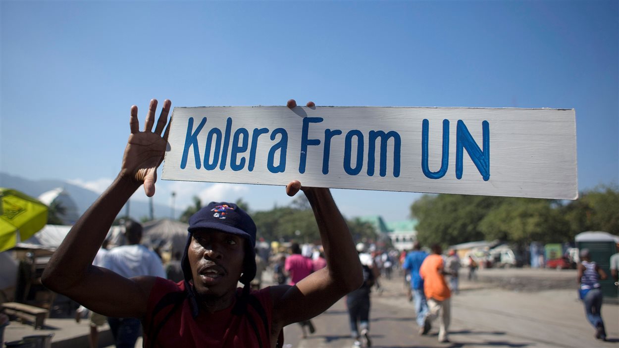 Les victimes du choléra continuent d'exiger réparation et dédommagement auprès de l'ONU