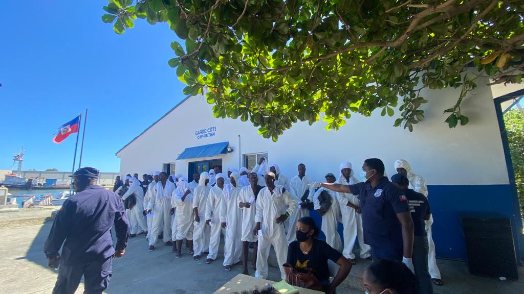 Haiti/Migration  Rapatriement de 282 Haïtiens au Cap-Haitien