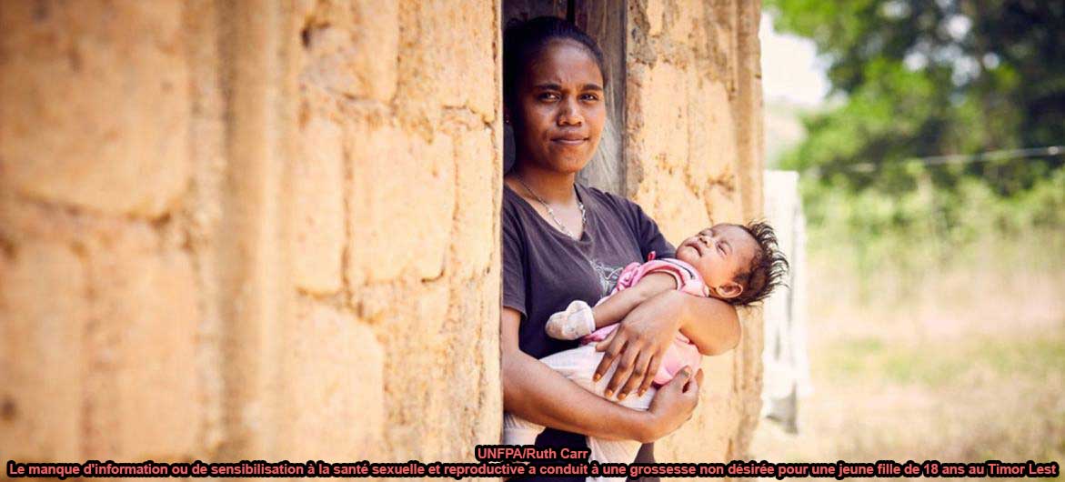 Le nombre alarmant de grossesses non planifiées révèle l'incapacité à faire respecter les droits des femmes (UNFPA)