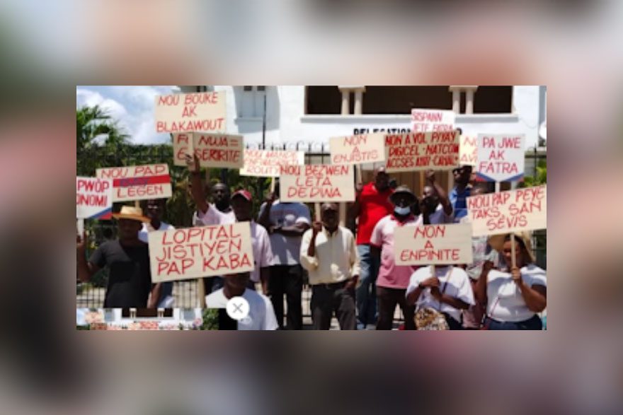 Cap-Haïtien a marché pour réclamer les services sociaux de base