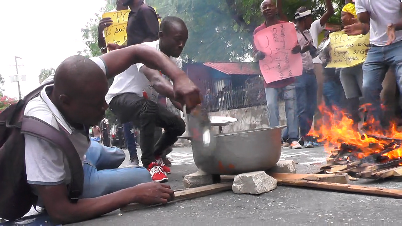 Sit-in contre la cherté de la vie
