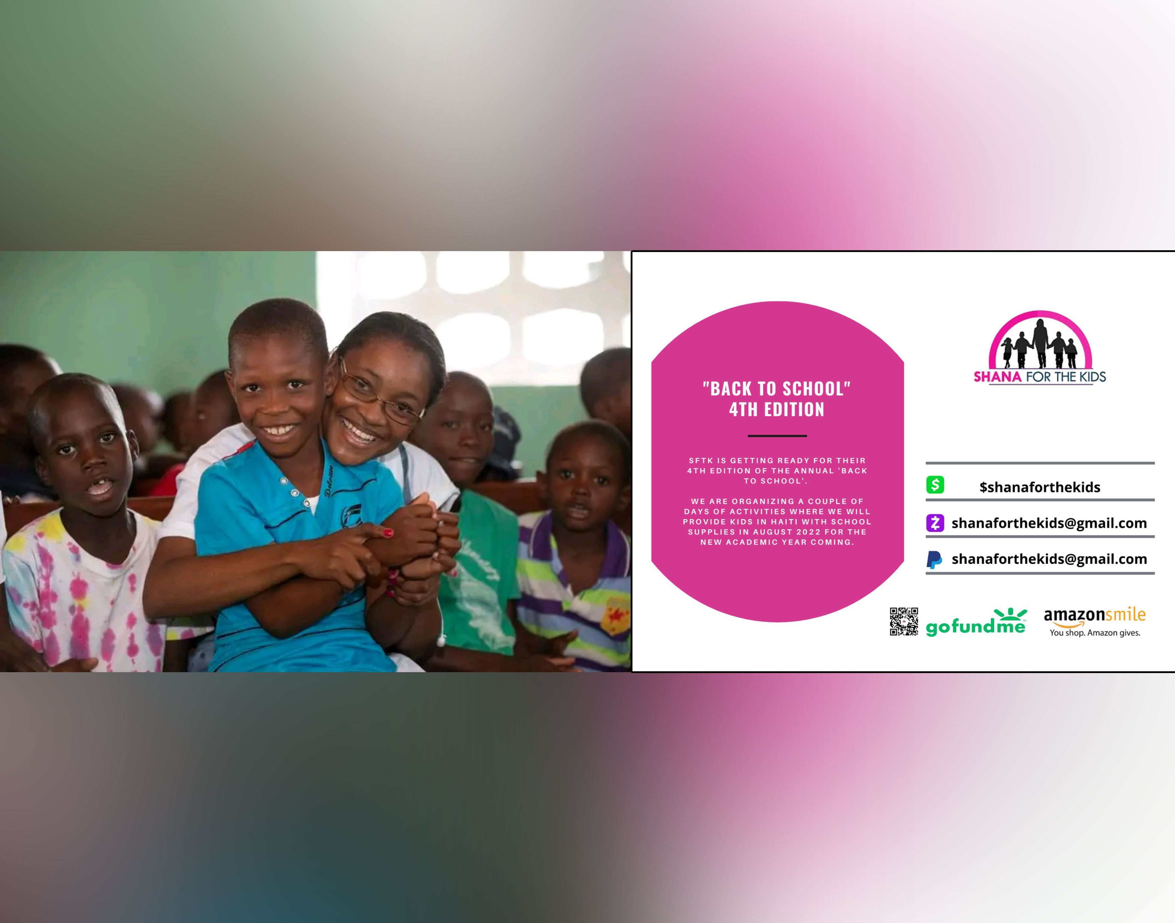 Shana for the kids met le cap sur la quatrième édition de son Back to school