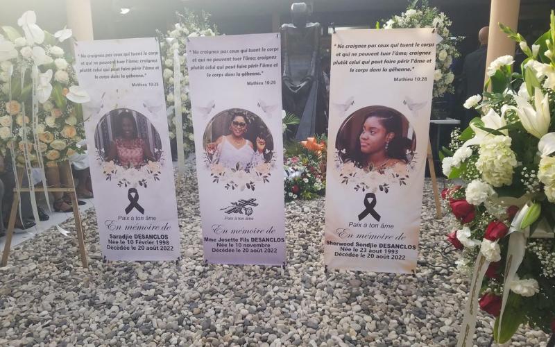 Haïti : un mémorial pour les trois femmes martyres du 20 août 2022
