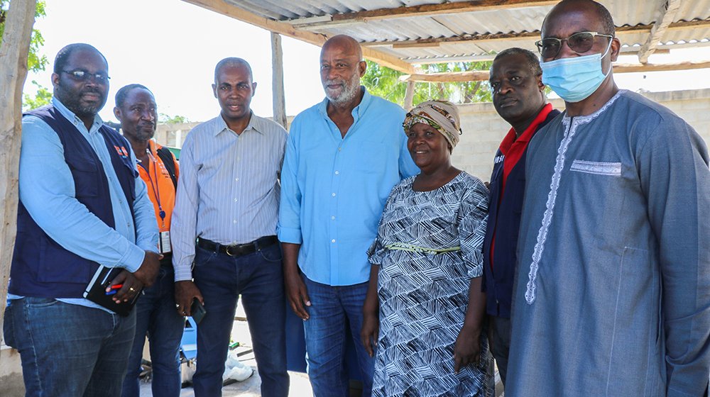 l’UNFPA en Haïti fait don d'une génératrice à l’hôpital d’Anse-à-Pitre pour renforcer l’offre de services en santé maternelle