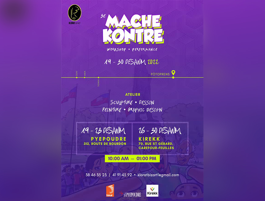 Klorat Biz Art lance une nouvelle édition de « Mache Kontre »