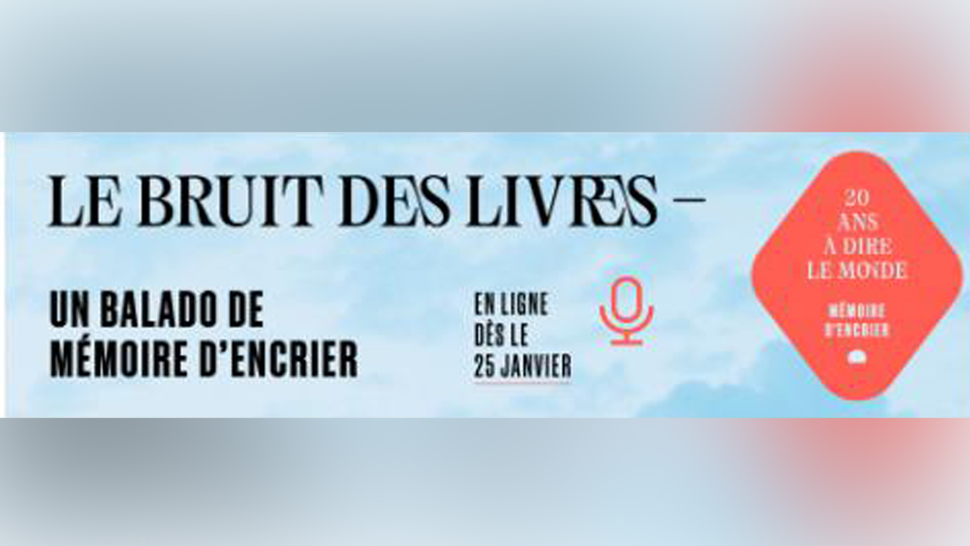 Pour les vingt ans des éditions Mémoire d’Encrier