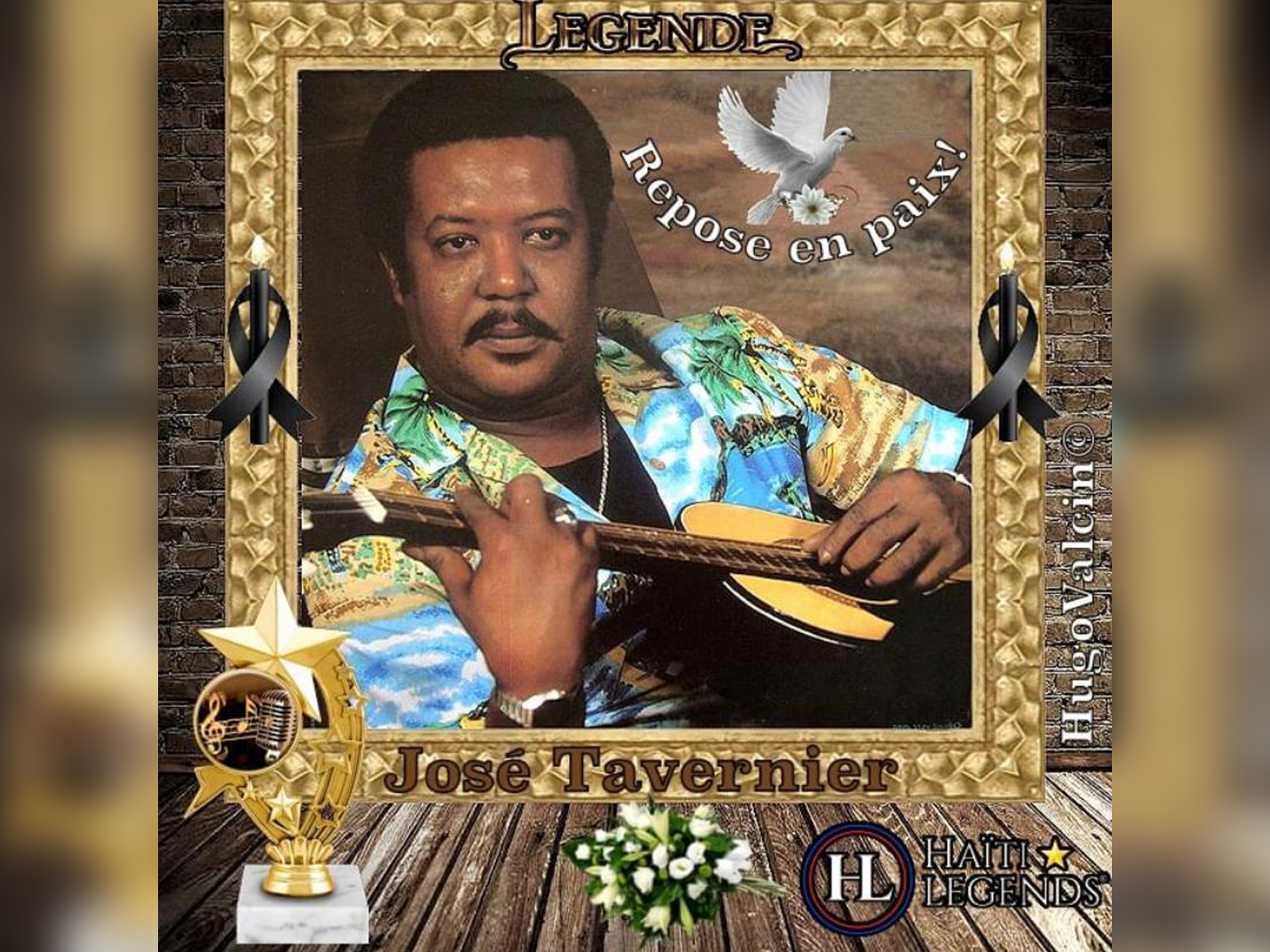 Le chanteur José Tavernier chanteur du groupe Ibo Combo a fait le grand voyage