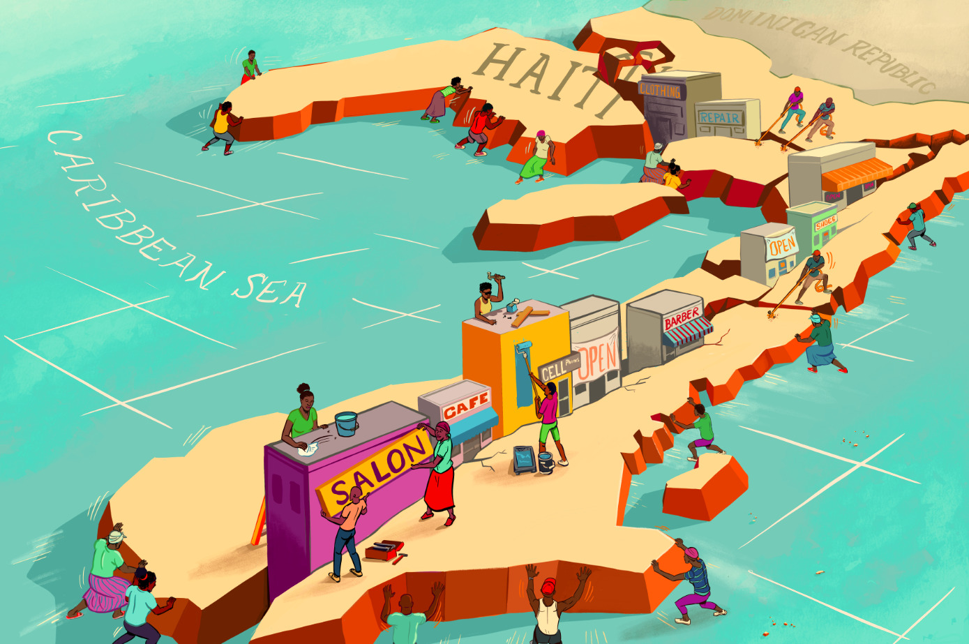 Ces jeunes entrepreneurs qui refusent de quitter Haïti