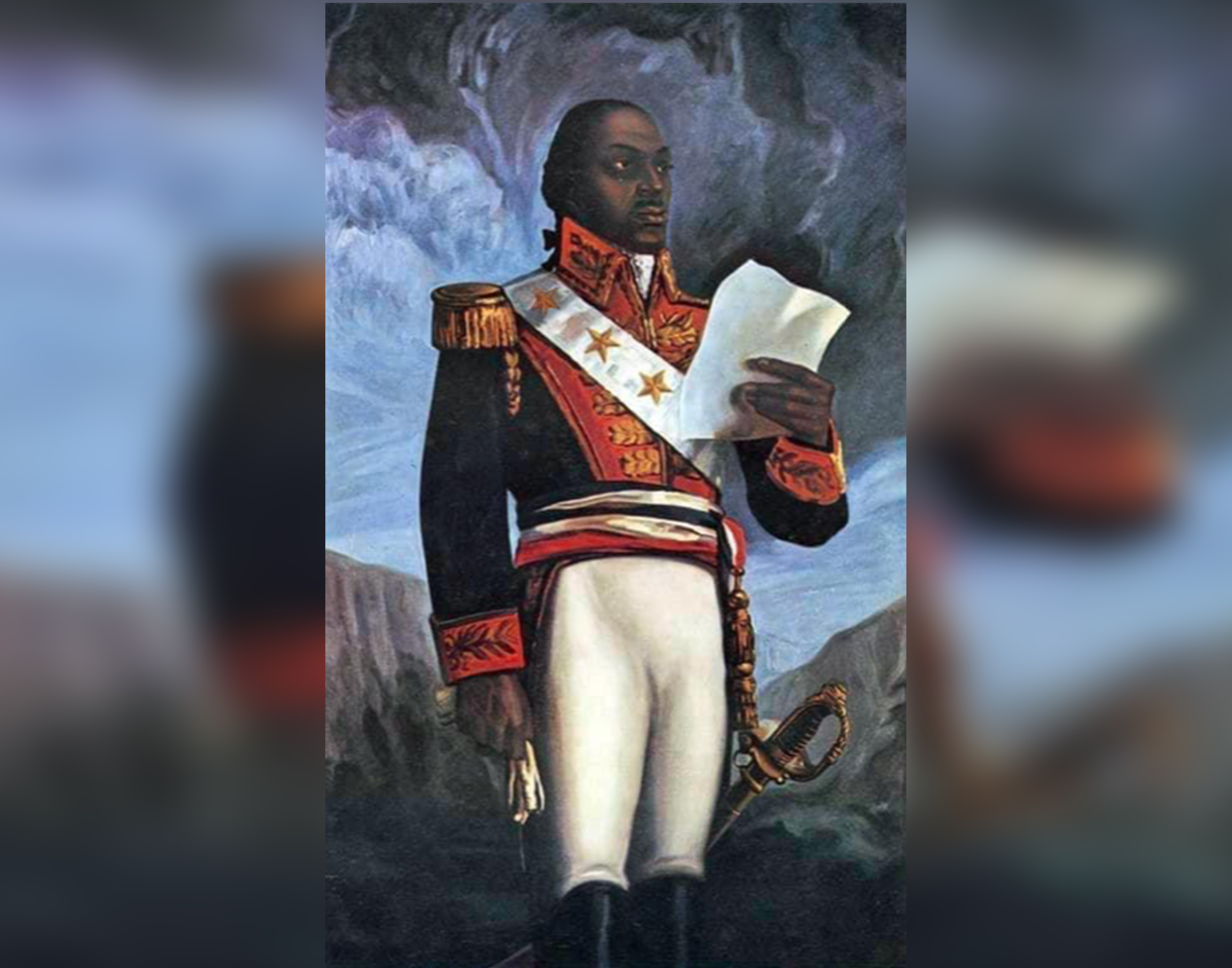 Message de Lesly Condé à l’occasion du 220ème anniversaire de la mort de l’illustre Toussaint Louverture, le premier des noirs et précurseur de notre indépendance national