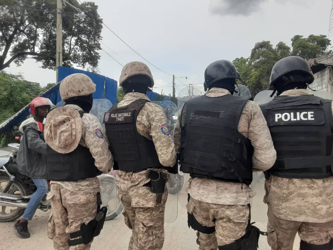 Haïti ne peut compter que sur ses forces de sécurité