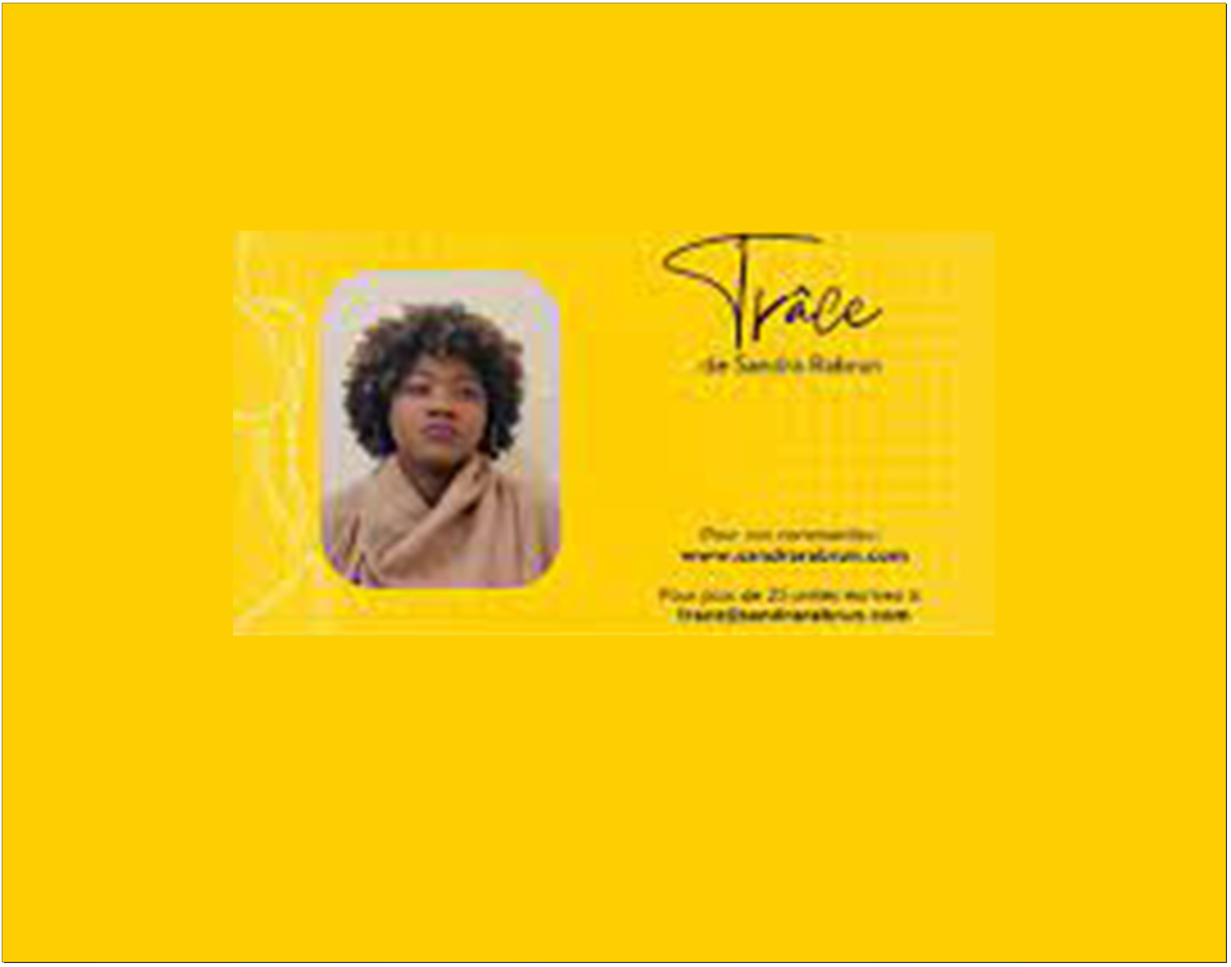 Autour de la « Trace » de Sandra Rabrun