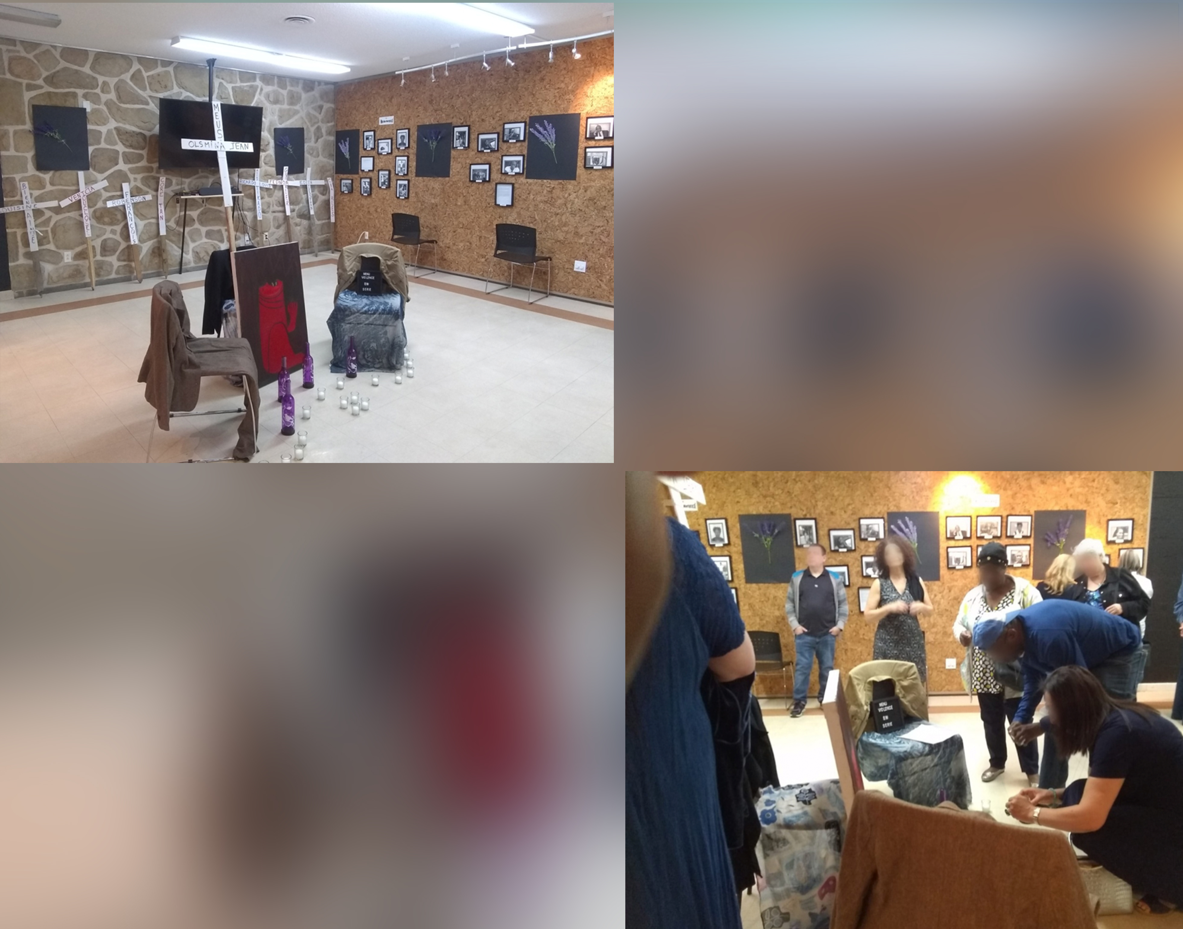 Montréal : Une exposition de photos en hommage aux personnes assassinées en Haïti