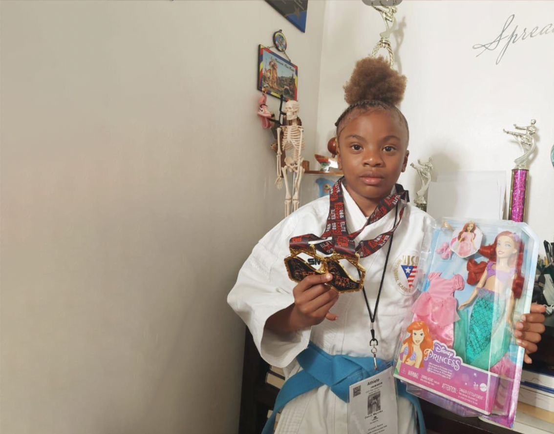 Deux médailles d'or pour Mejorika Onyx Dorvil