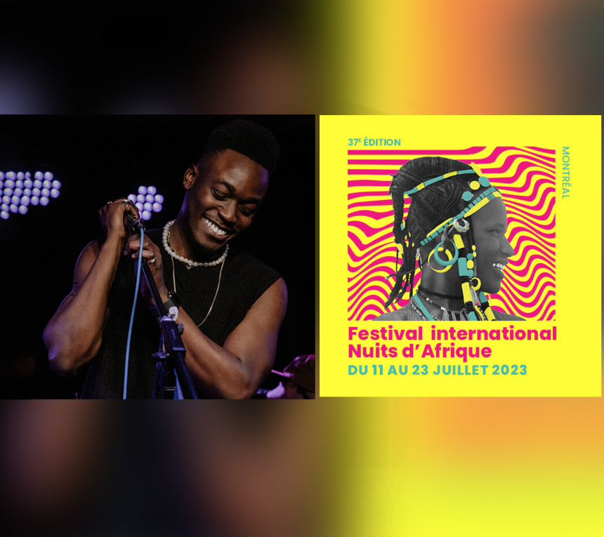Le chanteur Ketsmy participe à la 37e édition du Festival international Nuits d' Afrique 2023