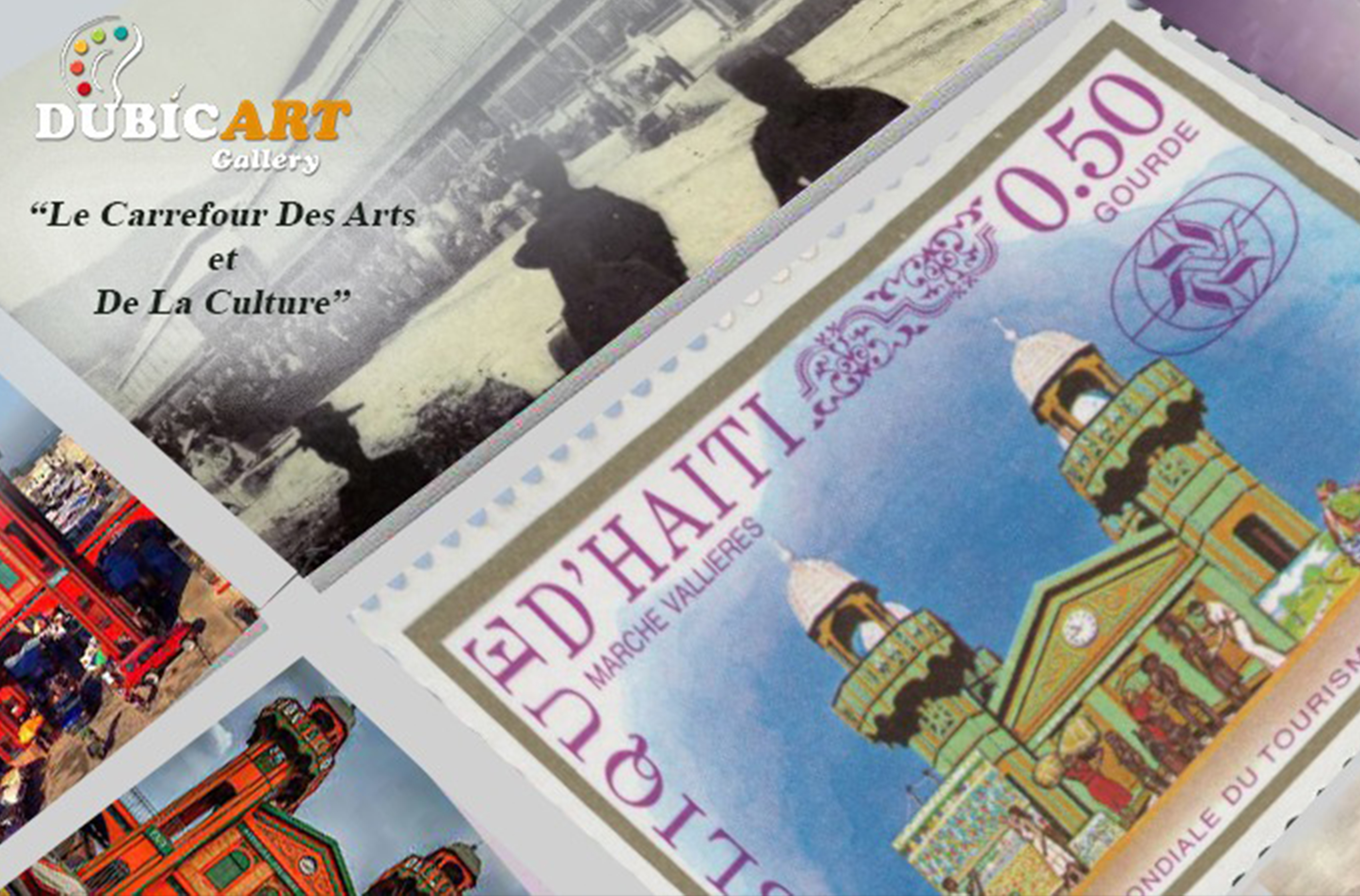 Haïti, ses timbres et ses peintures: le concours de peintures philatéliques de Dubicart Gallery
