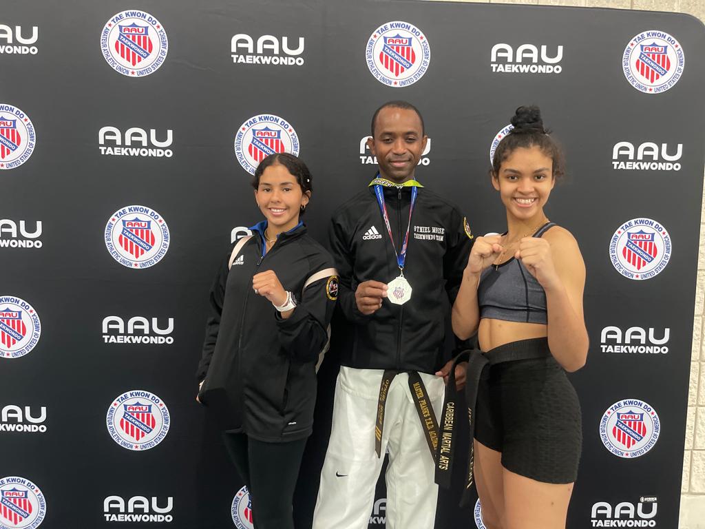 Le taekwondoïste Otniel Moïse remporte la médaille d'argent au championnat national américain