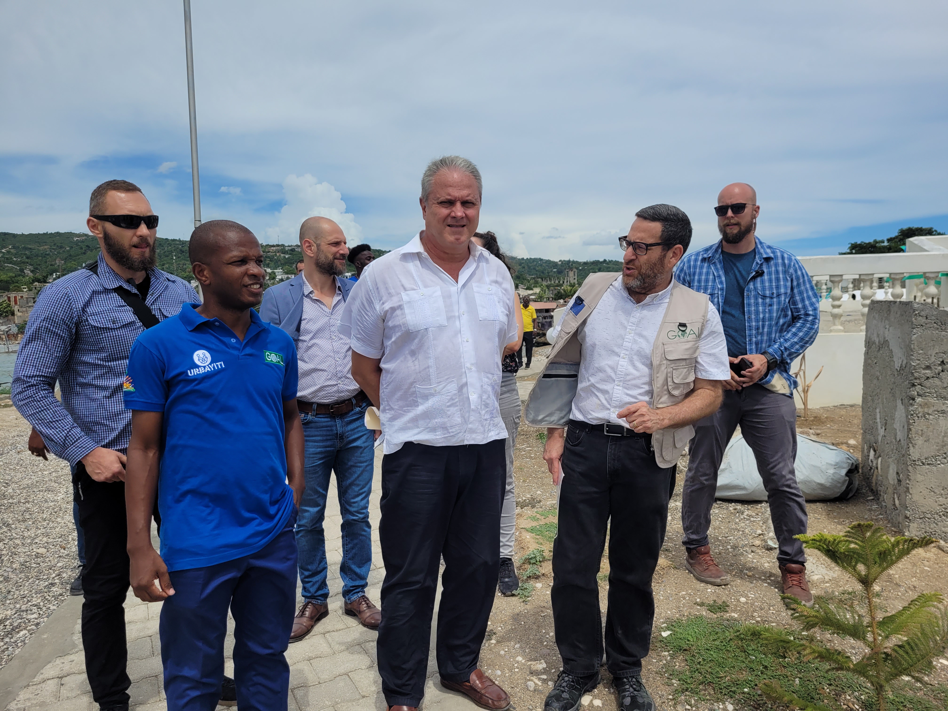 Visite à Jérémie de l’ambassadeur de l’UE en Haïti