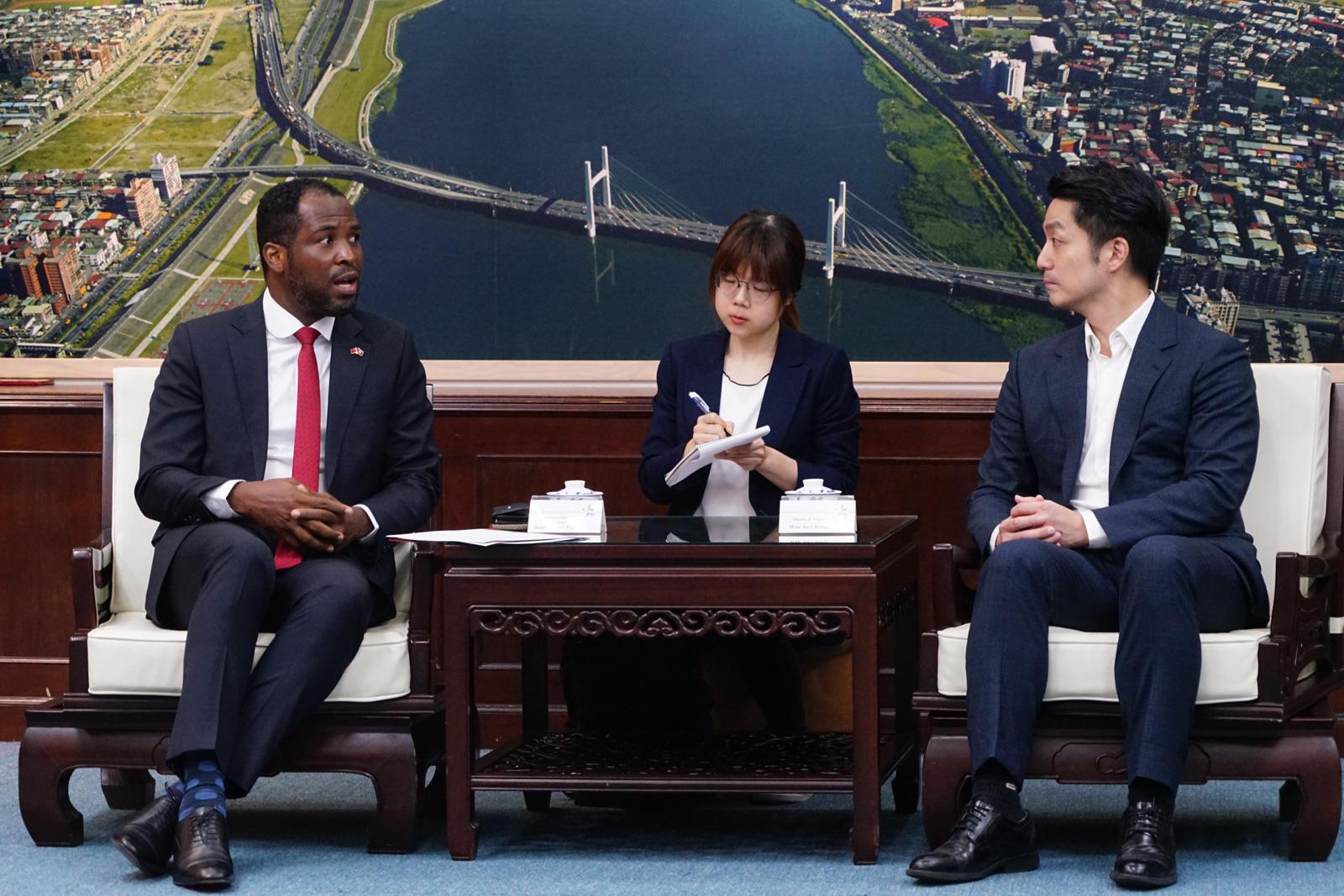 Coopération Haïti-Taiwan : l’ambassadeur Roudy Stanley Penn et le Maire de Taipei unissent leurs forces pour explorer de nouvelles opportunités entrepreneuriales et des échanges culturels